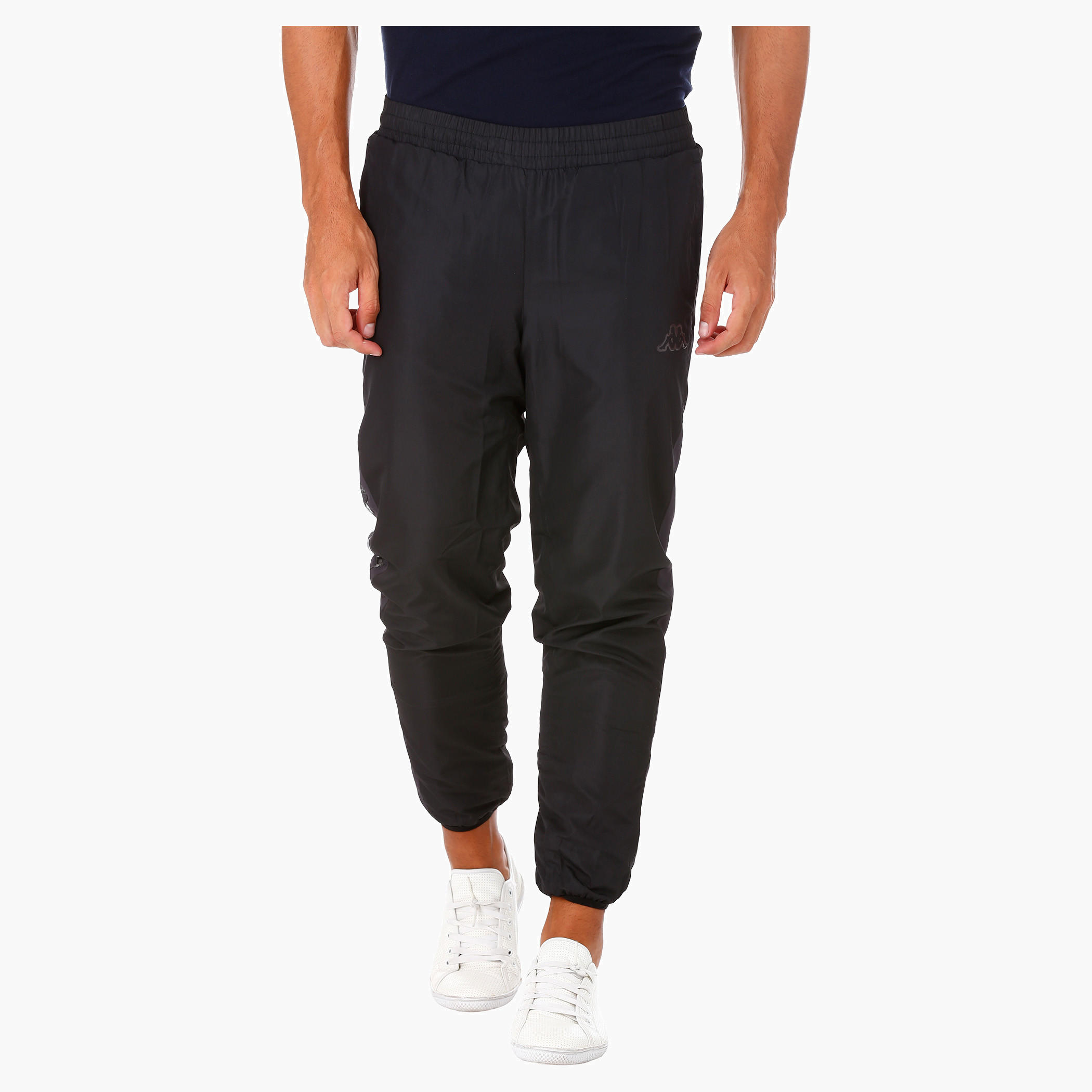 Kappa Regular-fit Trousers with Side Cut and Sew-men-clothing-sportswearandactivewear-bottoms-image-1