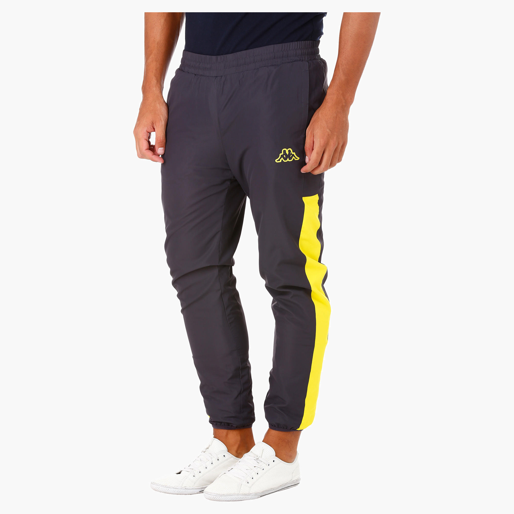 Kappa Regular-fit Trousers with Side Cut and Sew-men-clothing-sportswearandactivewear-bottoms-image-8