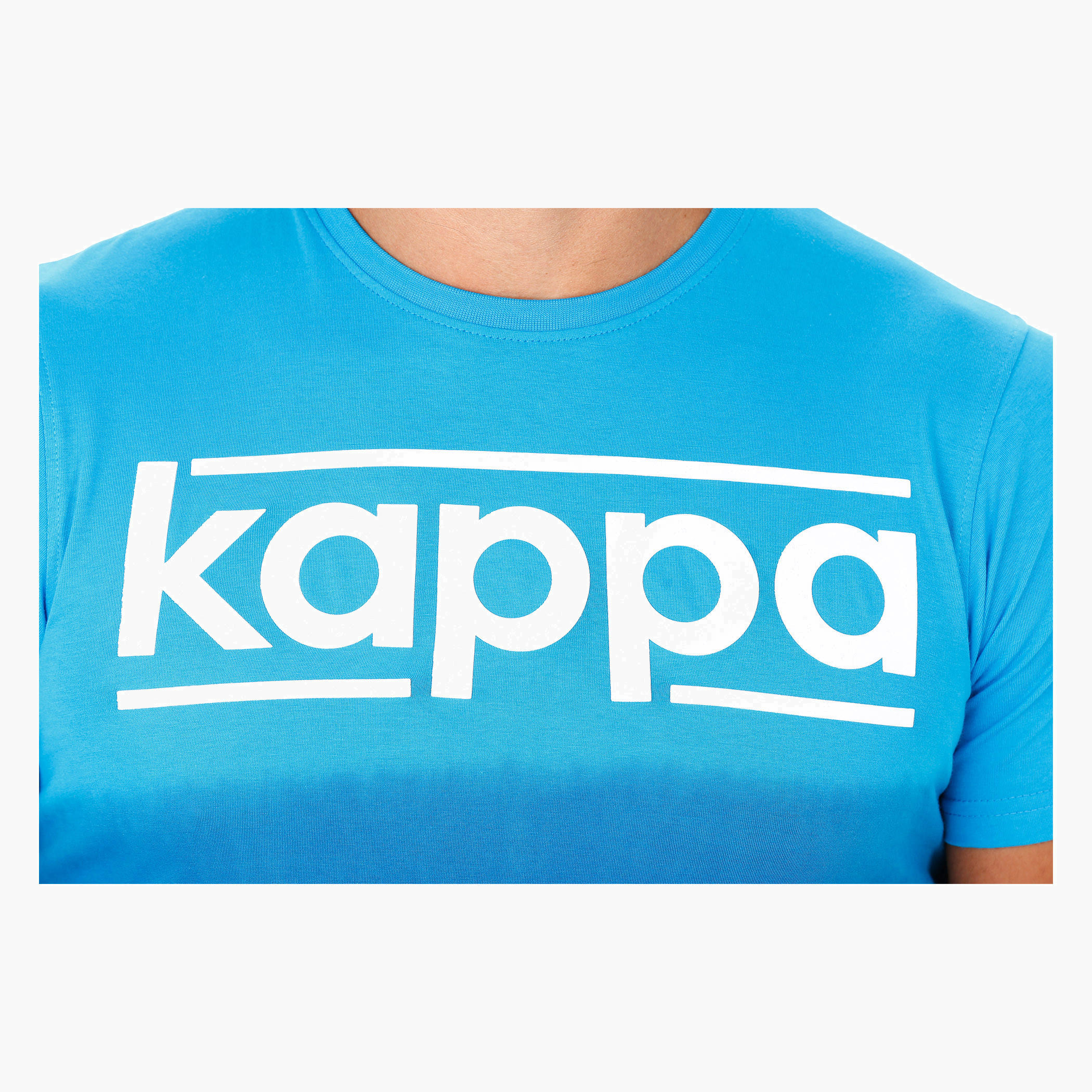 Kappa Ombre Cotton T-Shirt with Crew Neck and Short Sleeves-men-clothing-sportswearandactivewear-tshirtsandpolos-image-4