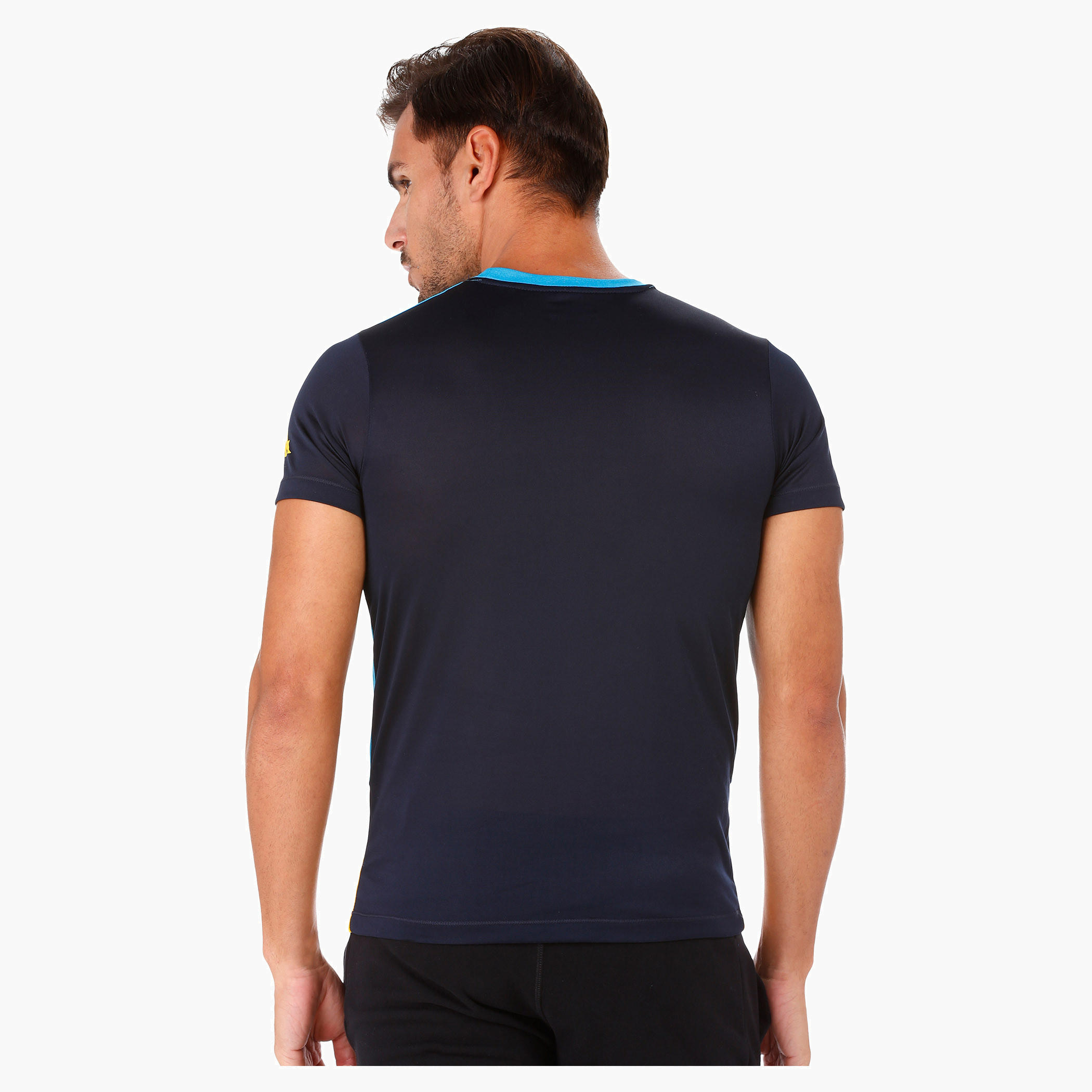 Kappa Contrast Cut and Sew T-Shirt in Short Sleeves-men-clothing-sportswearandactivewear-tshirtsandpolos-image-2