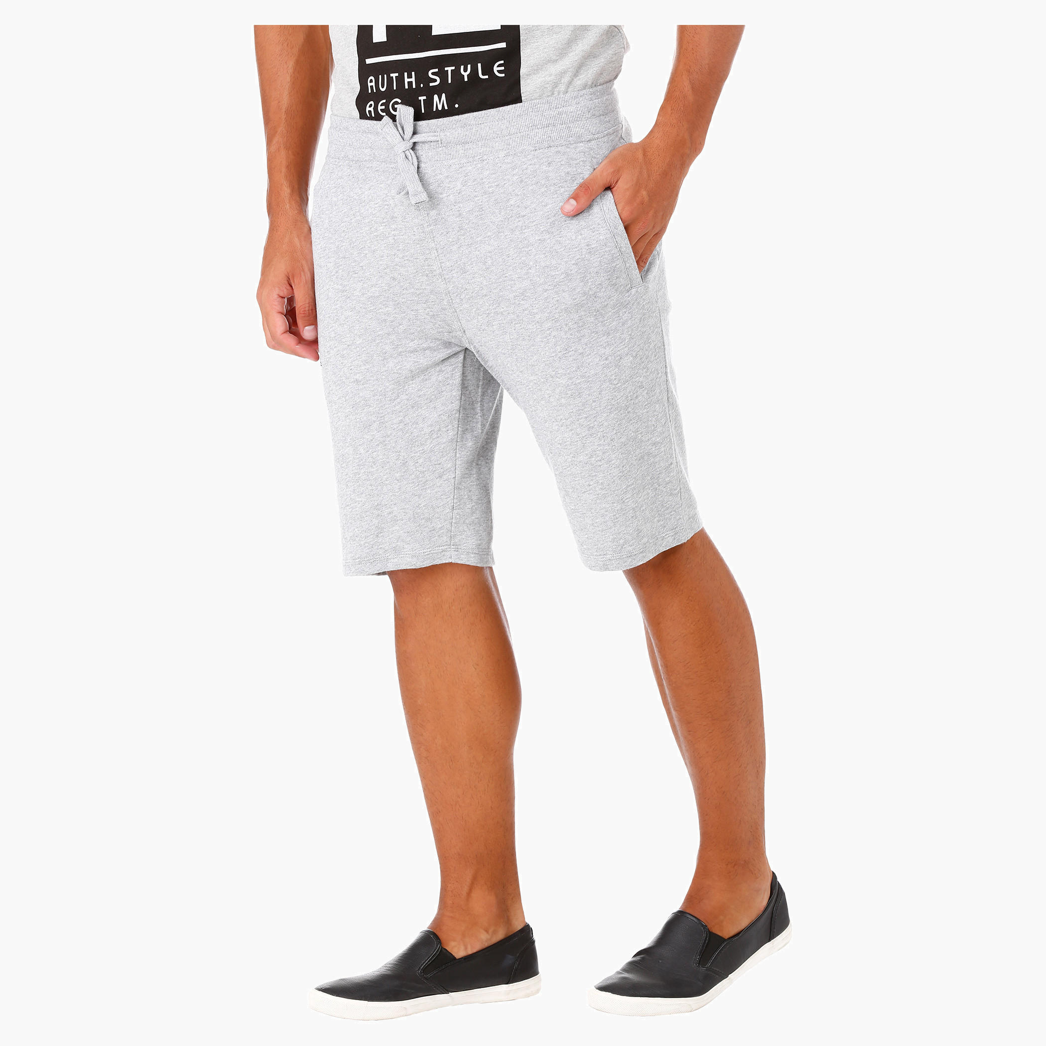Kappa Cotton Shorts with Drawcords in Regular Fit-men-clothing-bottoms-shorts-image-3