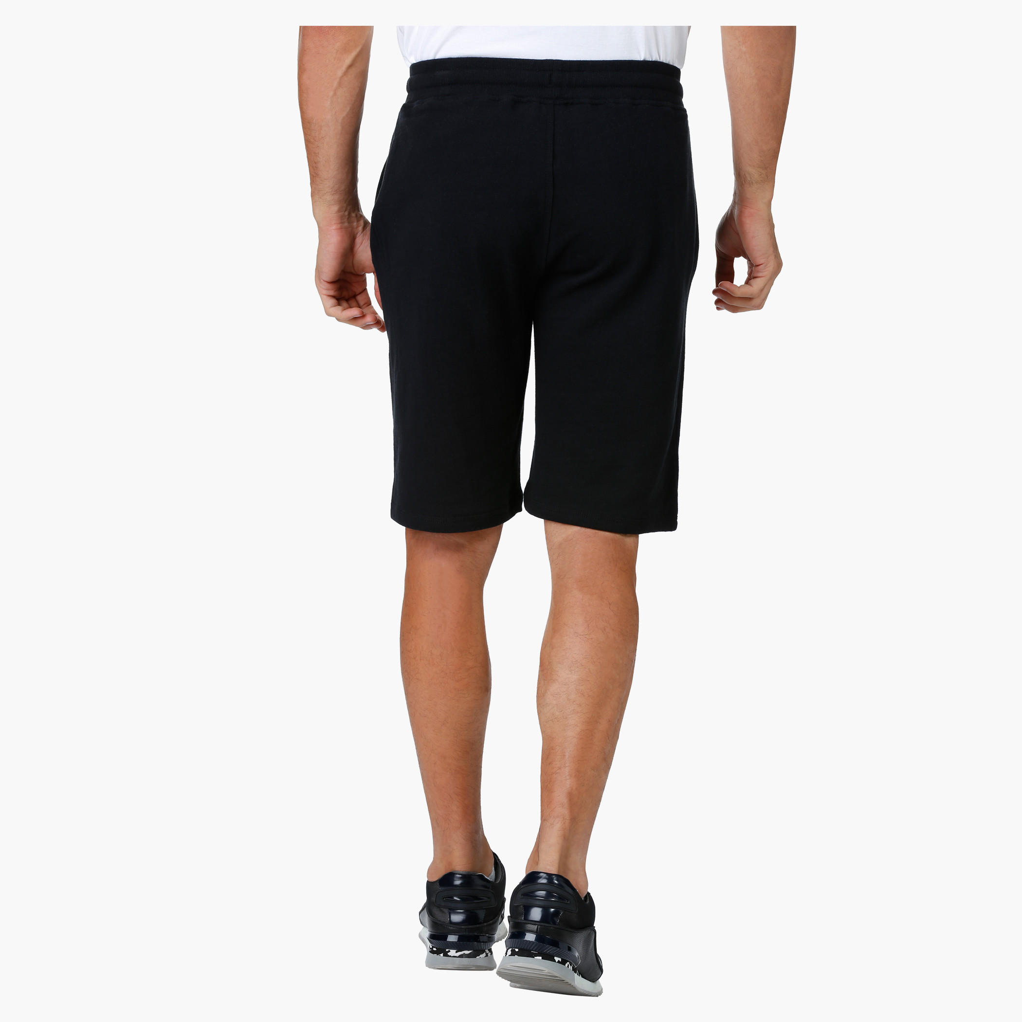Kappa Embroidered Cotton Shorts-men-clothing-sportswearandactivewear-bottoms-image-2