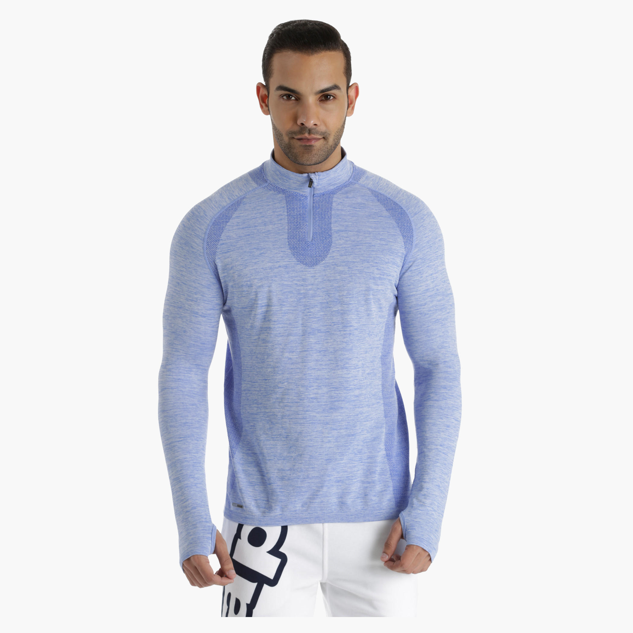 Kappa T-Shirt with Full Sleeves and Seamless Pattern in Regular Fit-men-clothing-tshirtsandpolos-tshirts-image-1