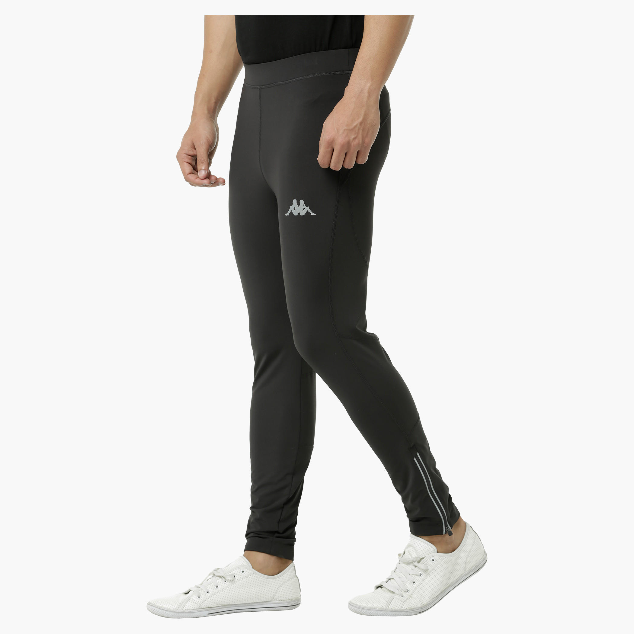 Kappa Tights with Cut-and-Sew Detail in Regular Fit-men-clothing-sportswearandactivewear-bottoms-image-3