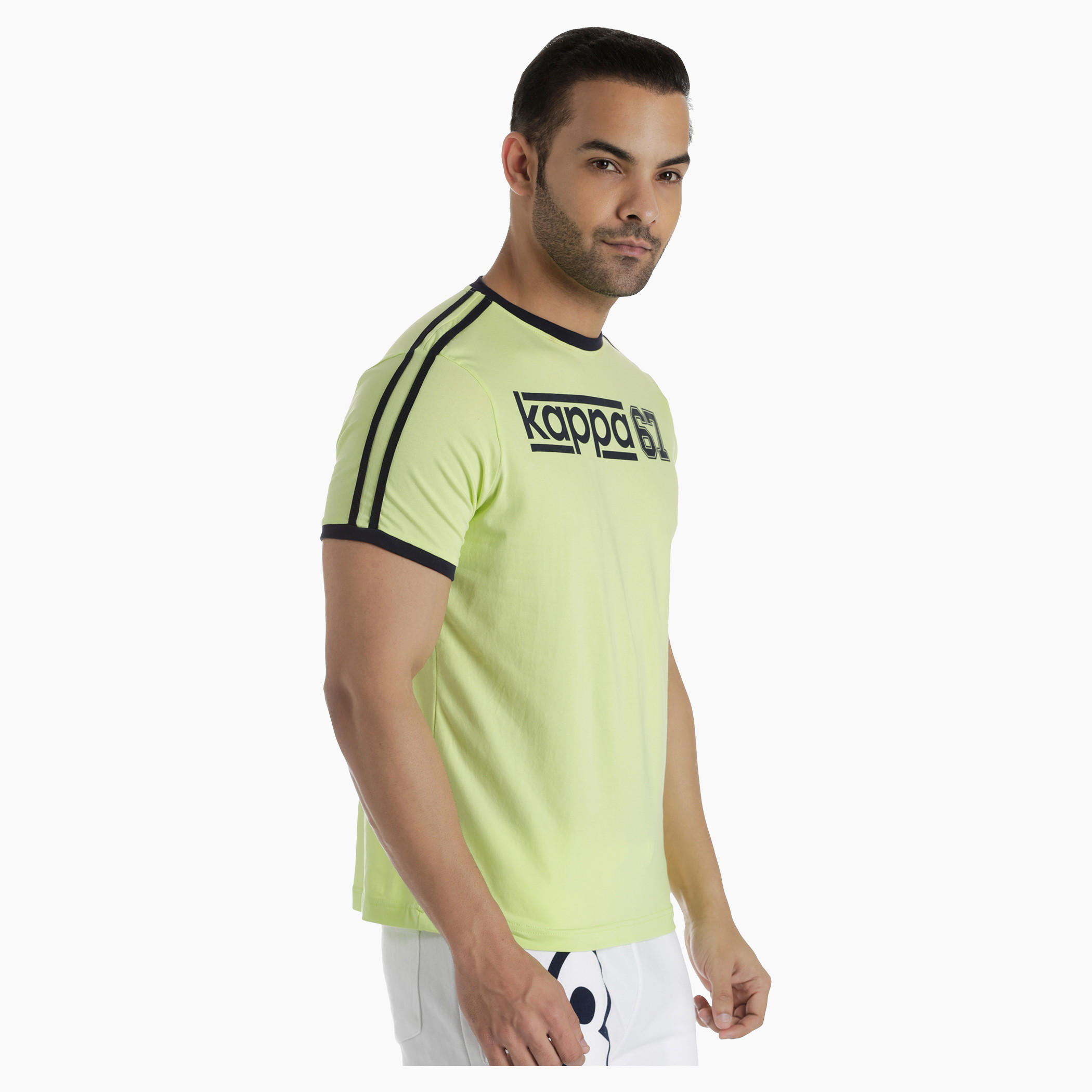 Kappa T-Shirt with Contrast Binding in Regular Fit-men-clothing-sportswearandactivewear-tshirtsandpolos-image-3
