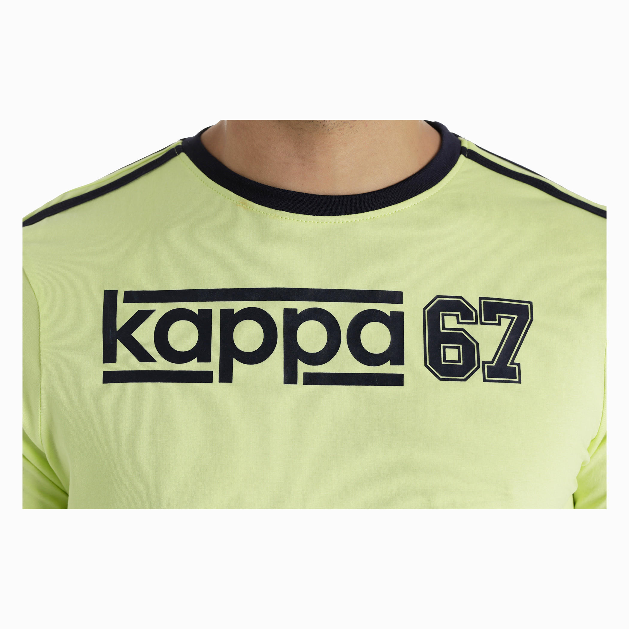 Kappa T-Shirt with Contrast Binding in Regular Fit-men-clothing-sportswearandactivewear-tshirtsandpolos-image-4