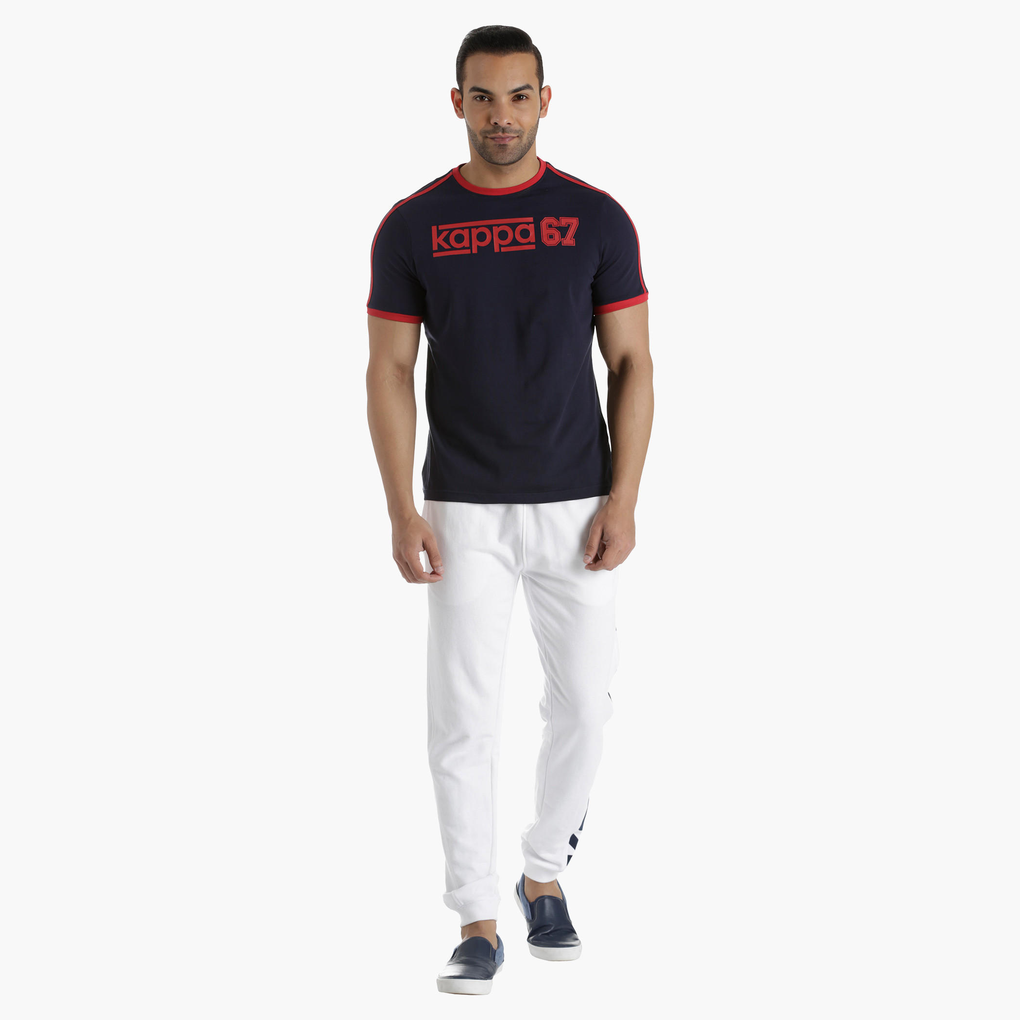 Kappa T-Shirt with Contrast Binding in Regular Fit-men-clothing-tshirtsandpolos-tshirts-image-5