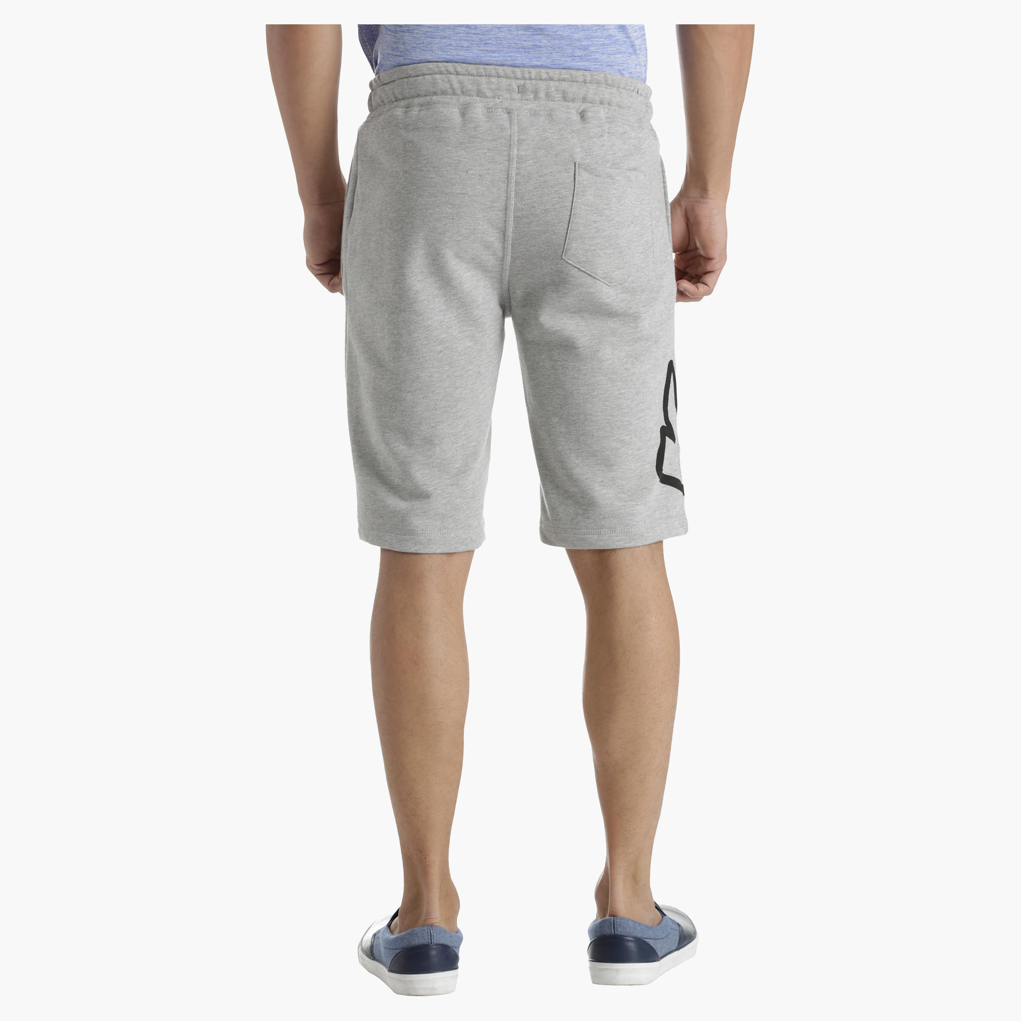 Kappa Printed Jog Shorts in Regular Fit-men-clothing-sportswearandactivewear-bottoms-image-2