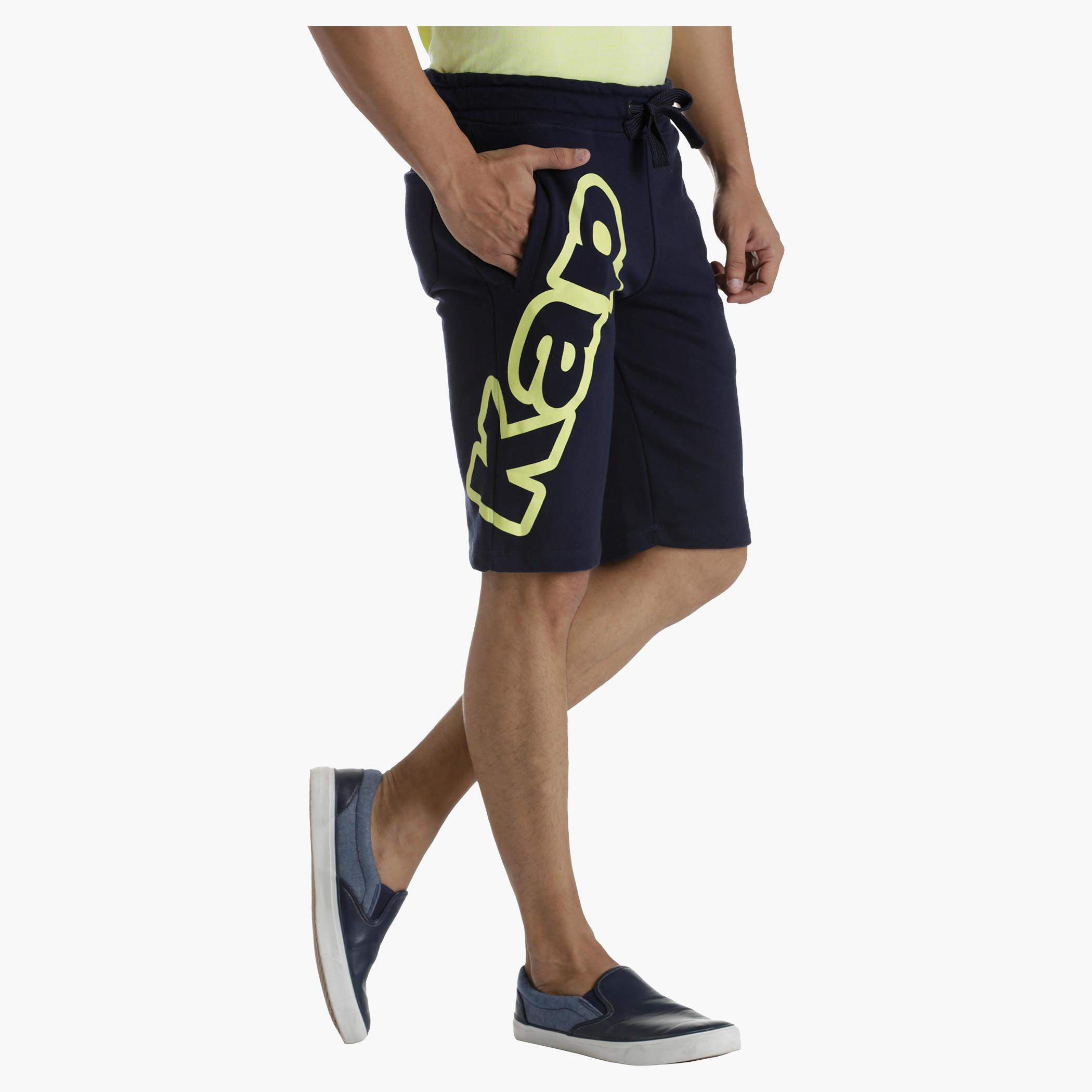 Kappa Printed Jog Shorts in Regular Fit-men-clothing-sportswearandactivewear-bottoms-image-8