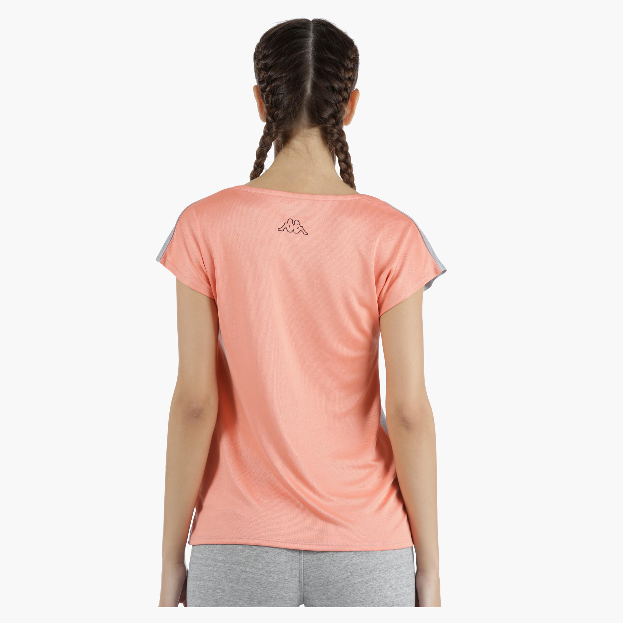 Kappa T-Shirt with Cap Sleeves-women-clothing-sportswearandactivewear-tshirtsandvests-image-2