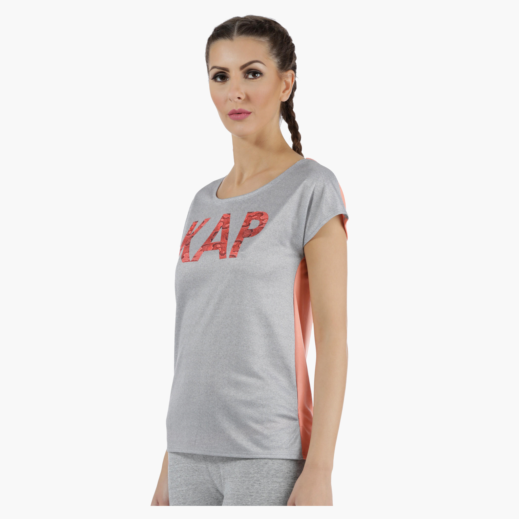 Kappa T-Shirt with Cap Sleeves-women-clothing-sportswearandactivewear-tshirtsandvests-image-3