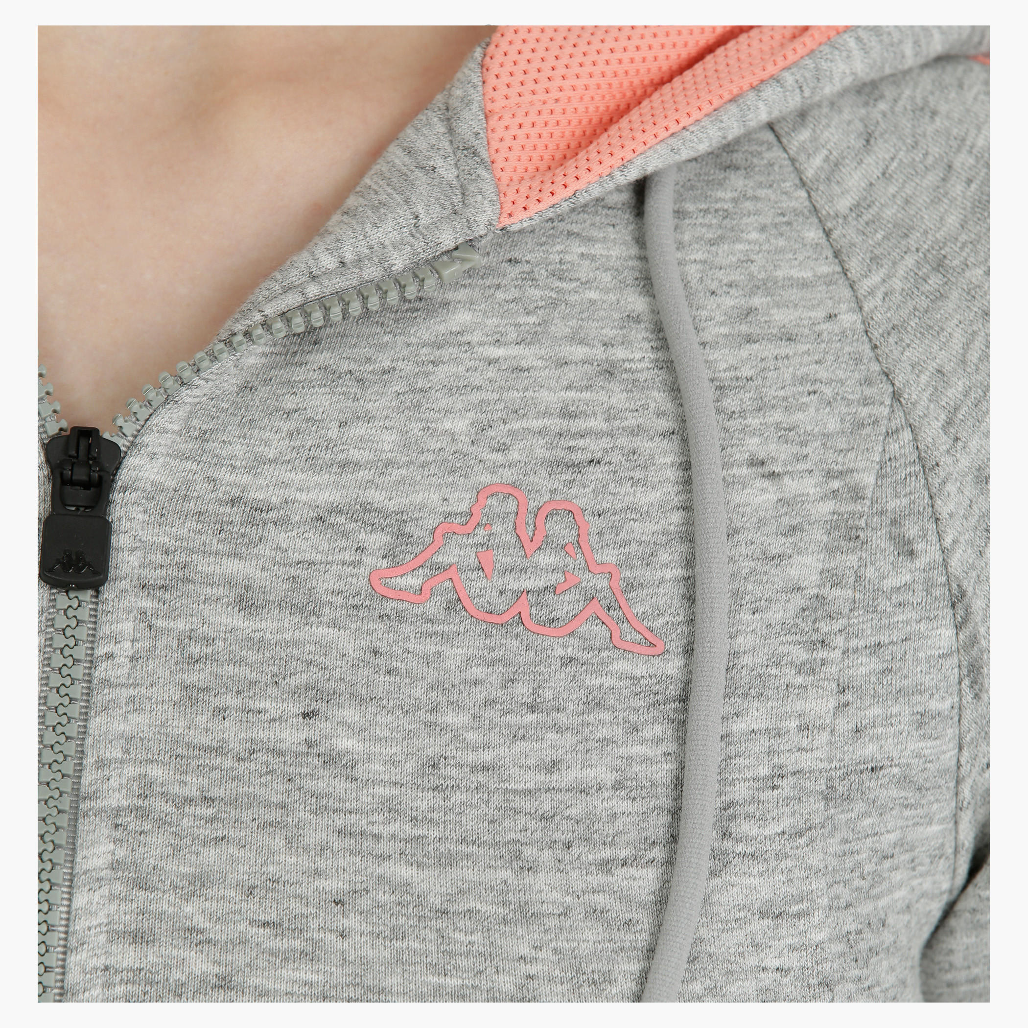 Kappa Cropped Sweatshirt with Hood in Regular Fit-women-clothing-sportswearandactivewear-hoodiesandsweatshirts-image-4