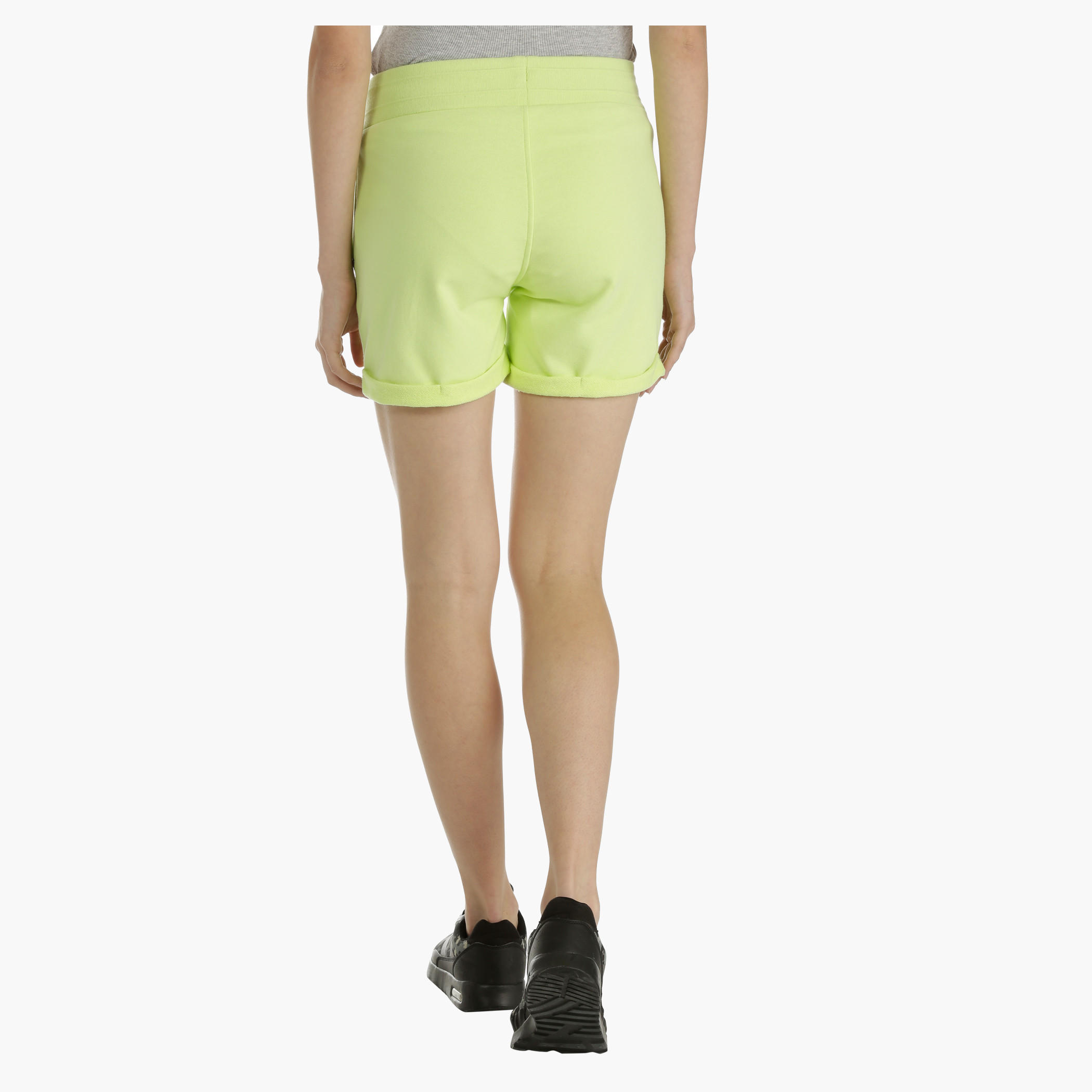 Kappa Solid Shorts-women-clothing-sportswearandactivewear-bottoms-image-4