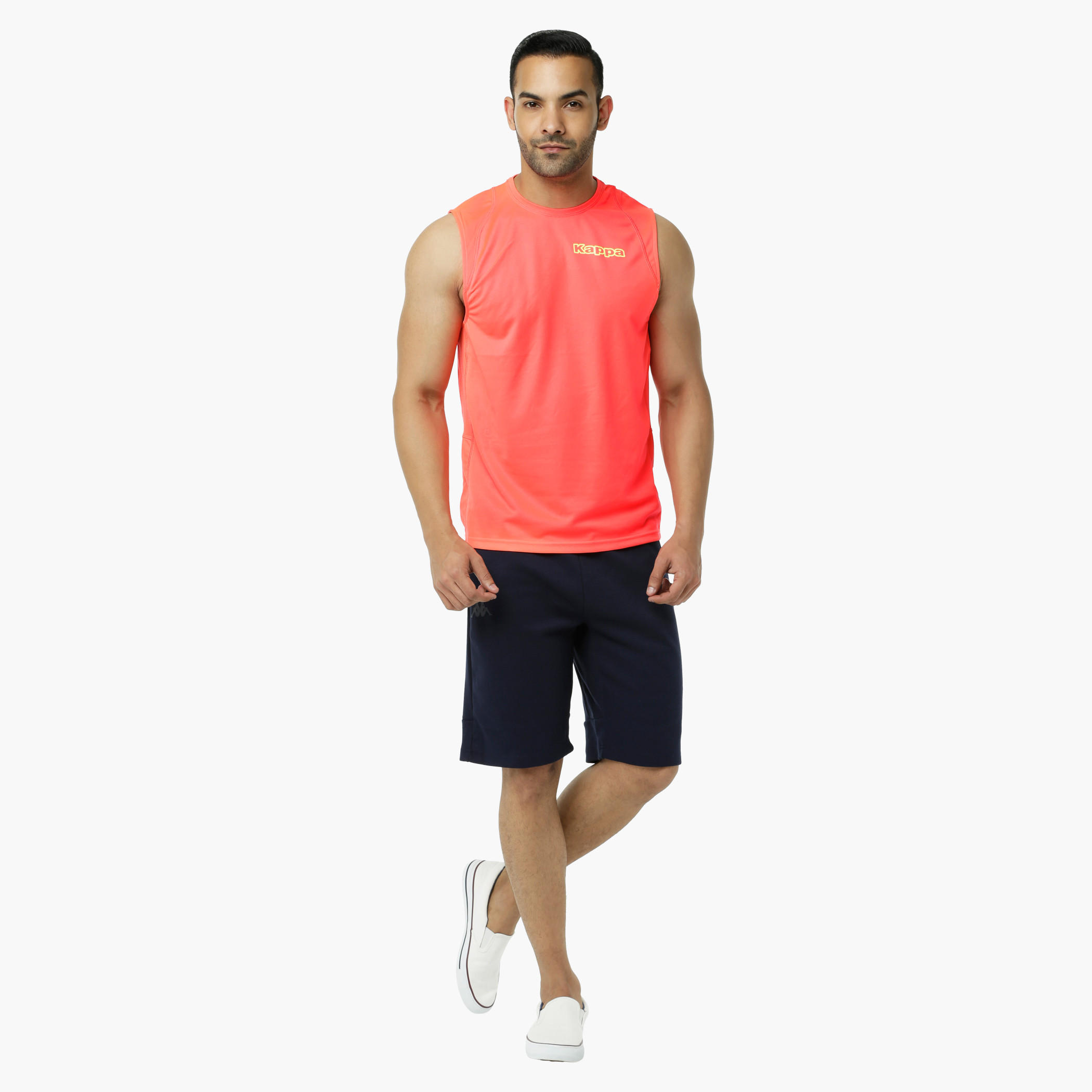 Kappa Sleeveless Vest with Crew Neck-men-clothing-sportswearandactivewear-tshirtsandpolos-image-5