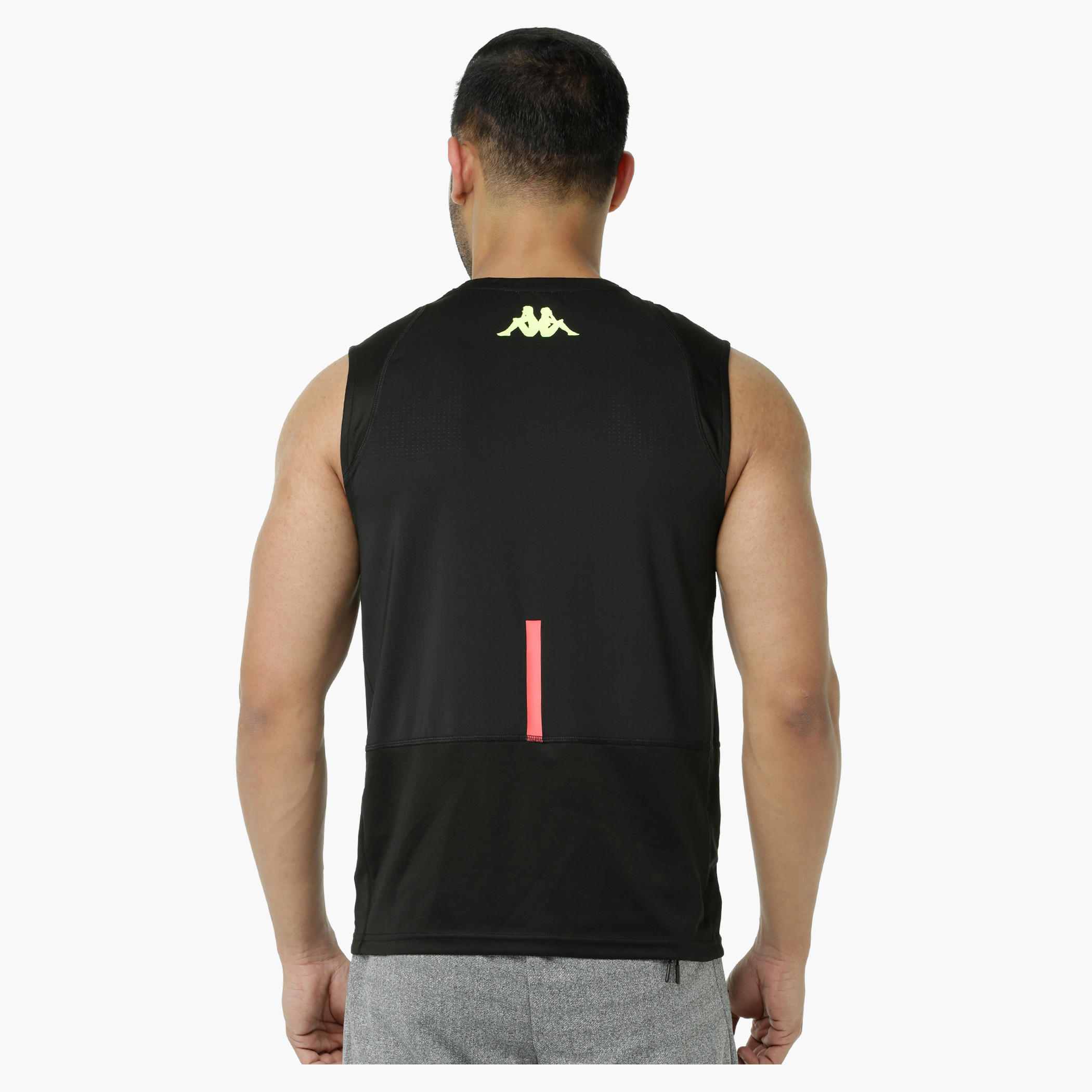 Kappa Sleeveless Vest with Crew Neck-men-clothing-sportswearandactivewear-tshirtsandpolos-image-7
