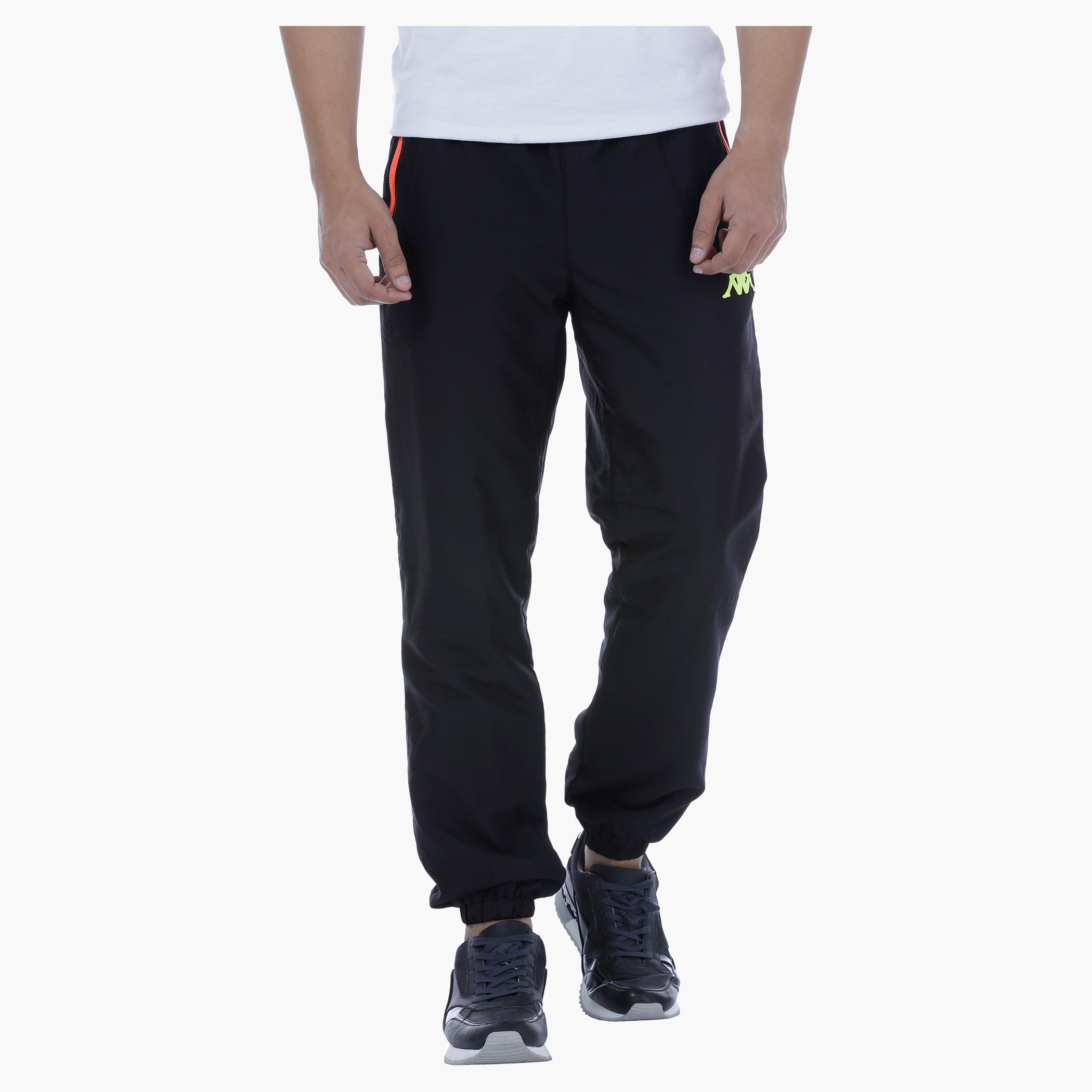 Kappa Woven Jog Pants with Zip Detail-men-clothing-sportswearandactivewear-bottoms-image-1