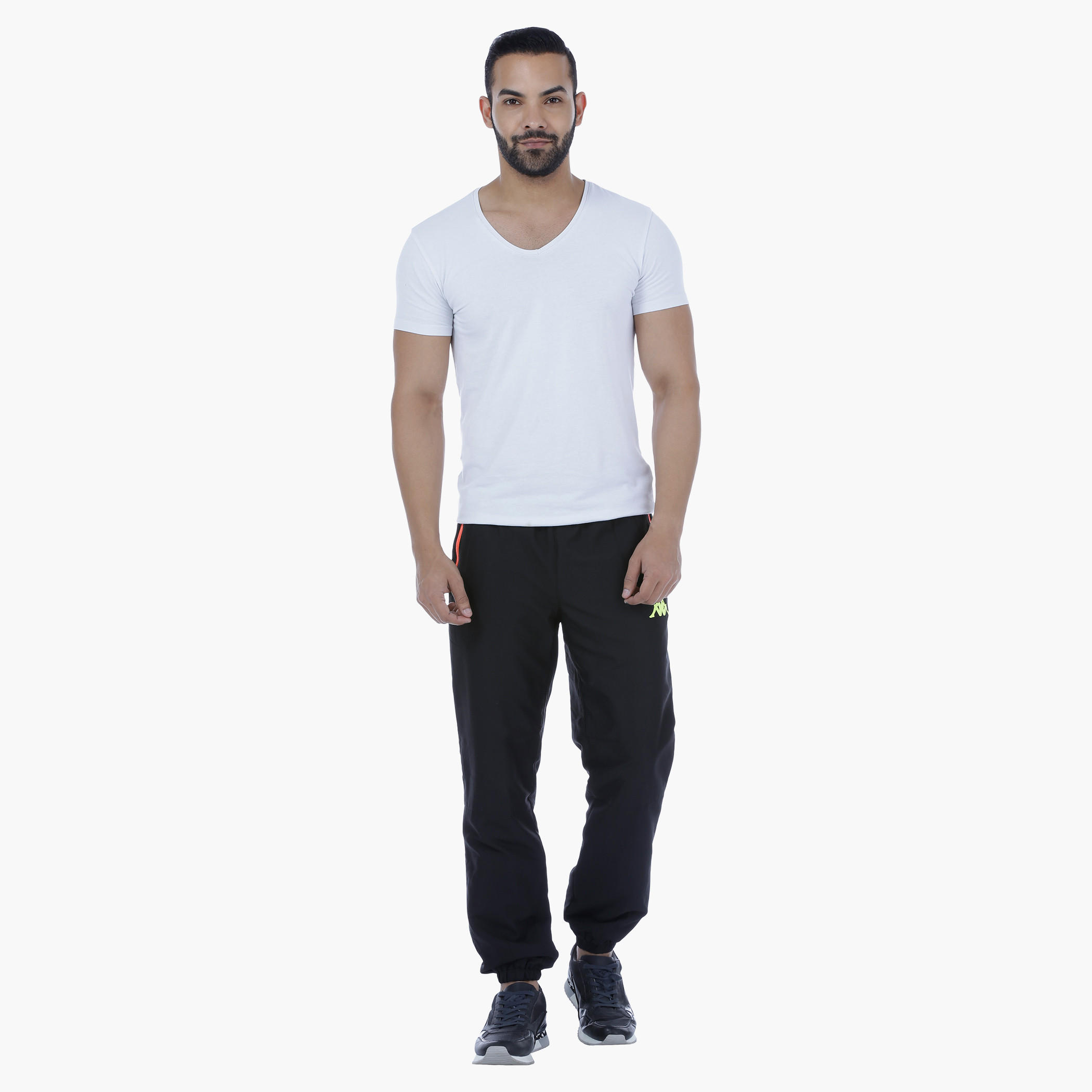 Kappa Woven Jog Pants with Zip Detail-men-clothing-sportswearandactivewear-bottoms-image-5
