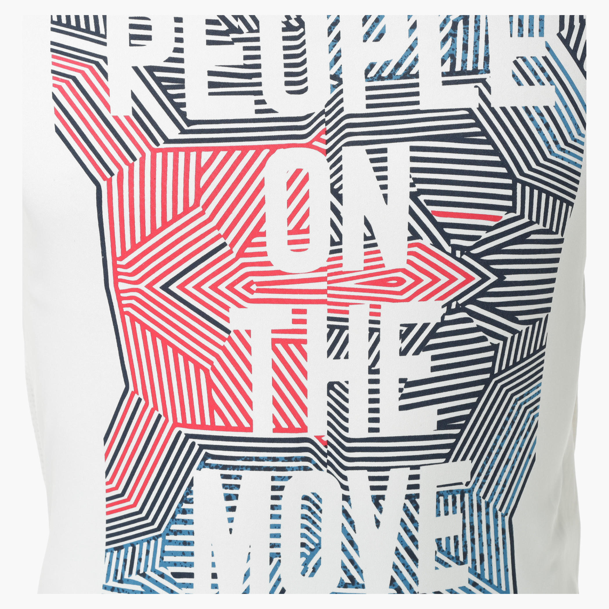 Kappa Graphic Print T-Shirt with Short Sleeves and Mesh Back-men-clothing-tshirtsandpolos-tshirts-image-9