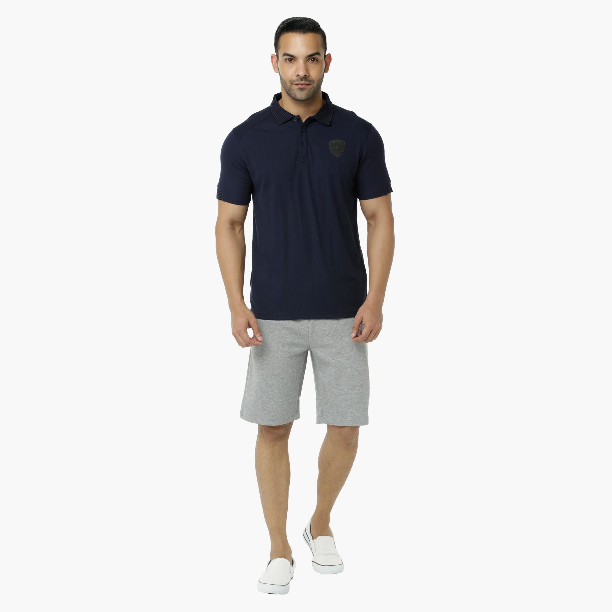 Kappa Polo Neck T-Shirt with Chest Applique-men-clothing-tshirtsandpolos-polos-image-5