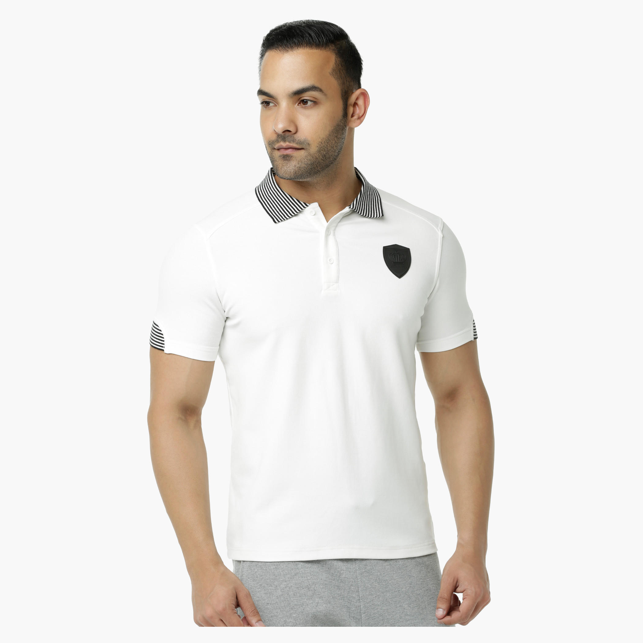Kappa Polo Neck T-Shirt with Chest Applique-men-clothing-tshirtsandpolos-polos-image-6