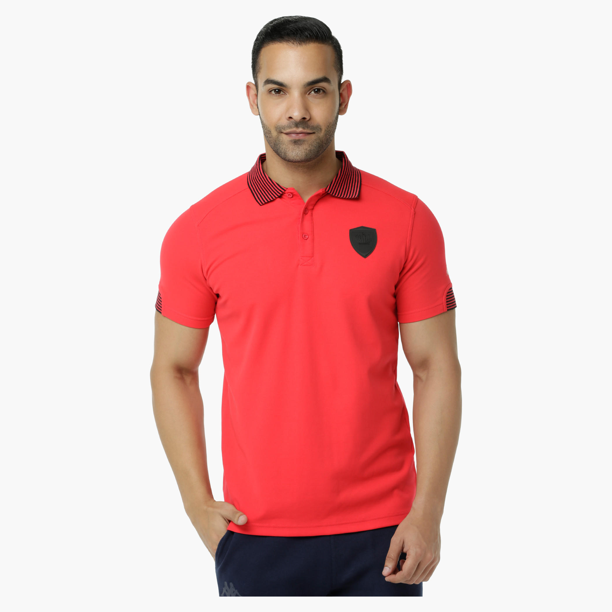 Kappa Polo Neck T-Shirt with Chest Applique-men-clothing-tshirtsandpolos-polos-image-11