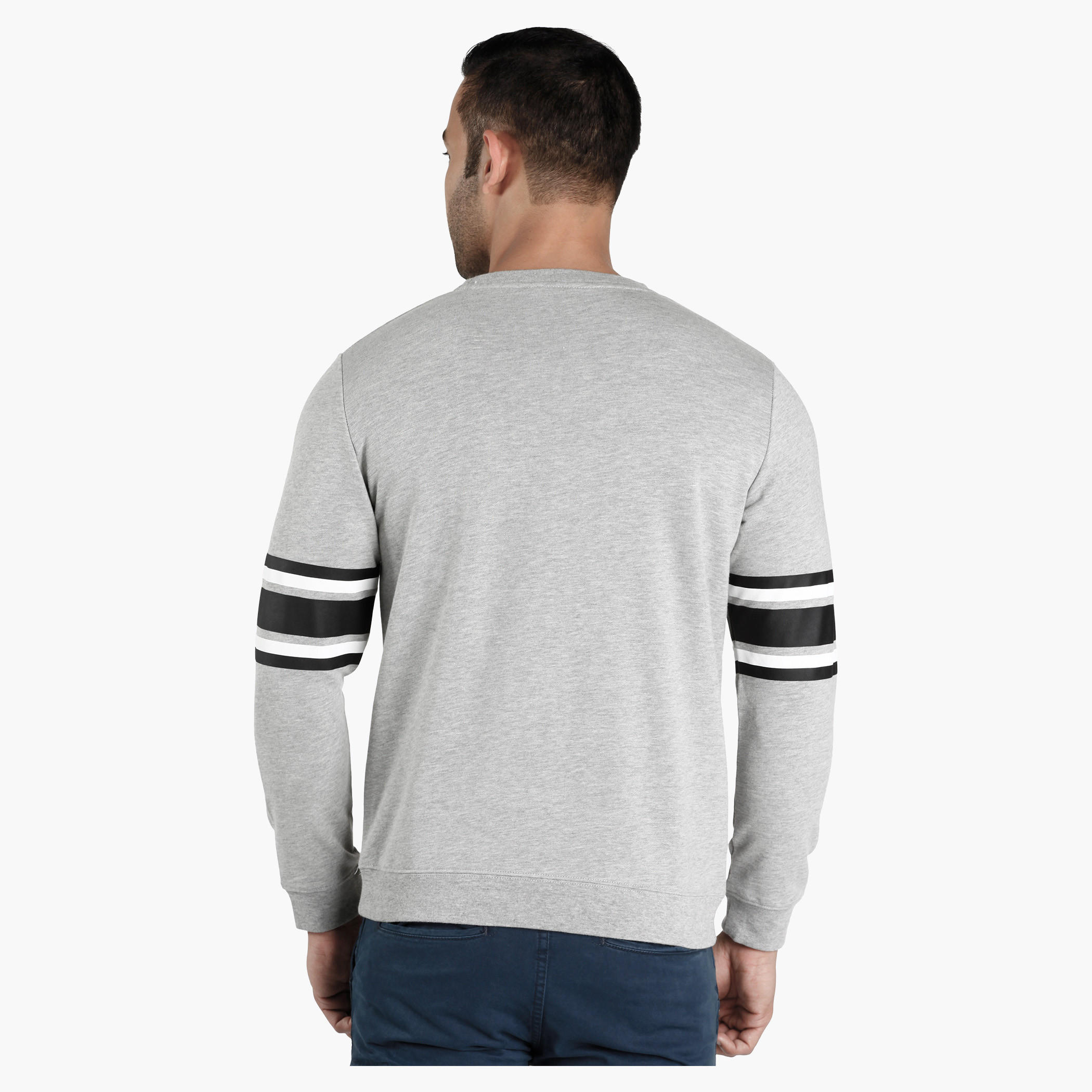 Kappa Printed Sweatshirt with Long Sleeves-men-winterwear-hoodiesandsweatshirts-image-2