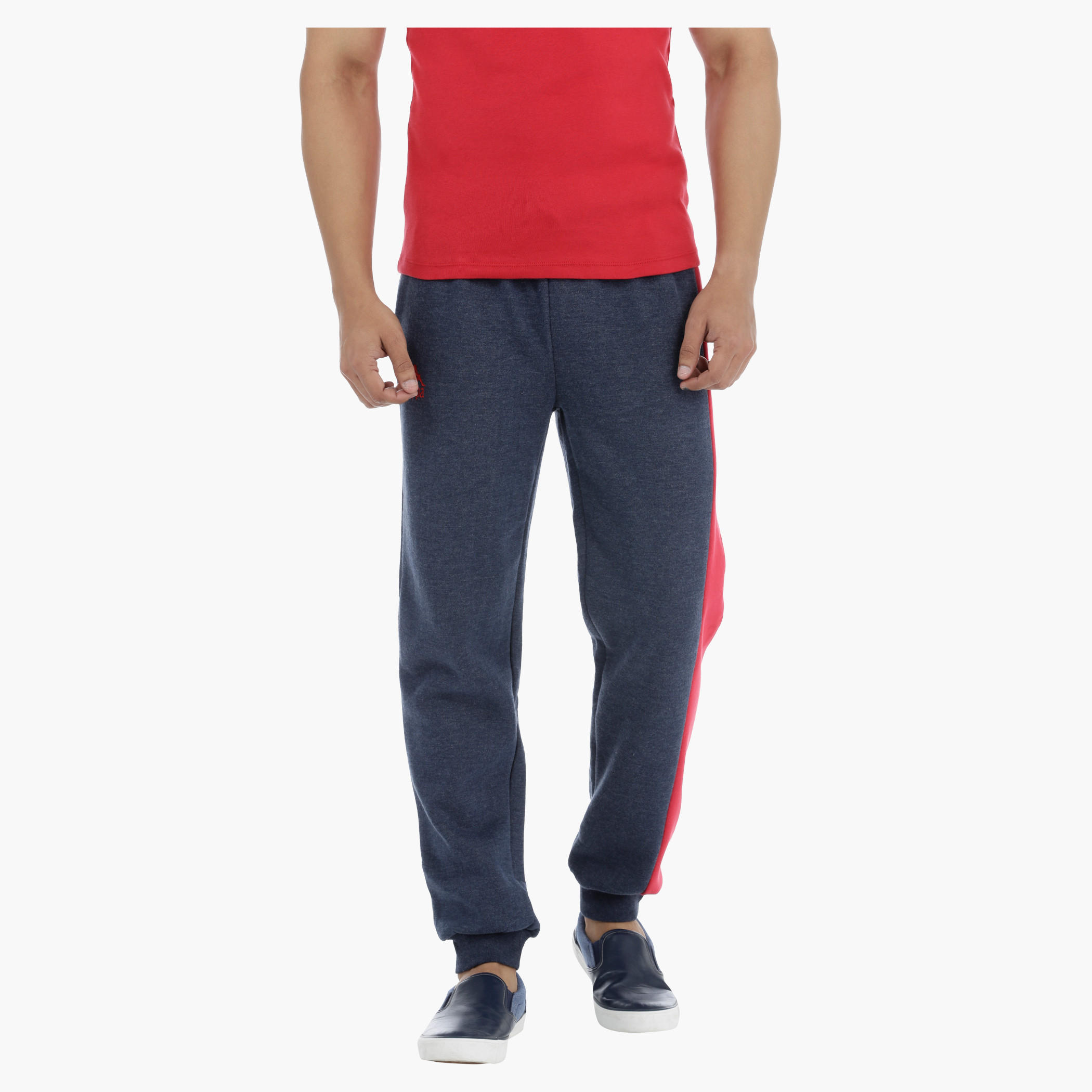 Kappa Jog Pants with Elasticised Waistband-men-clothing-sportswearandactivewear-bottoms-image-1