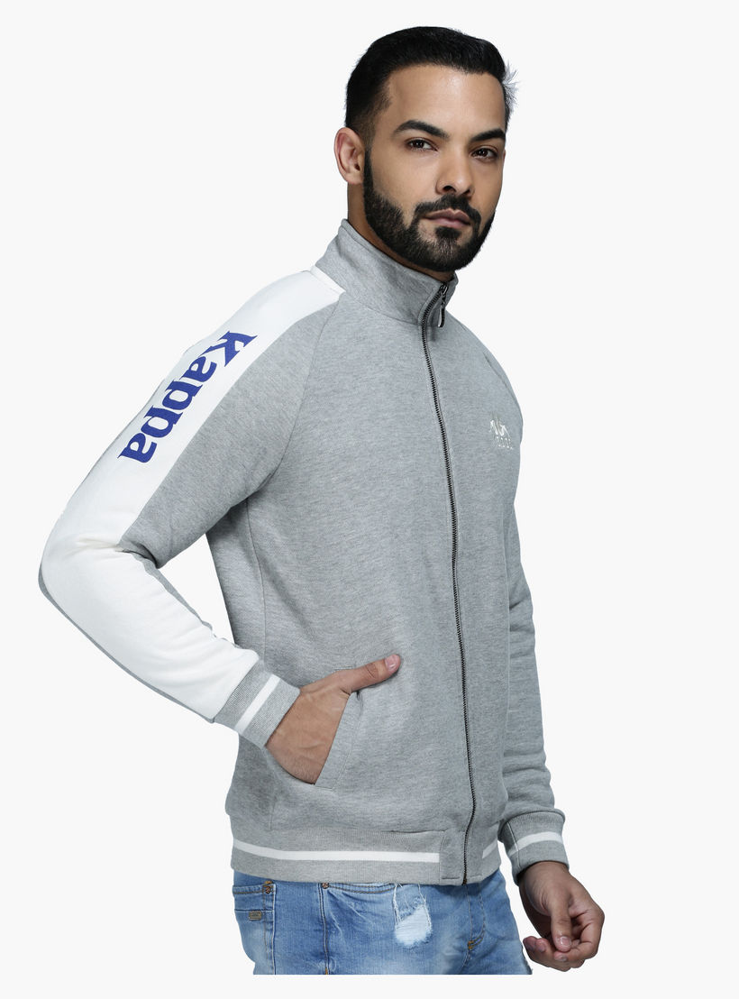 Kappa Jacket with Zip Detailing and Long Sleeves in Regular Fit-men-clothing-jacketsandblazers-jackets-image-3