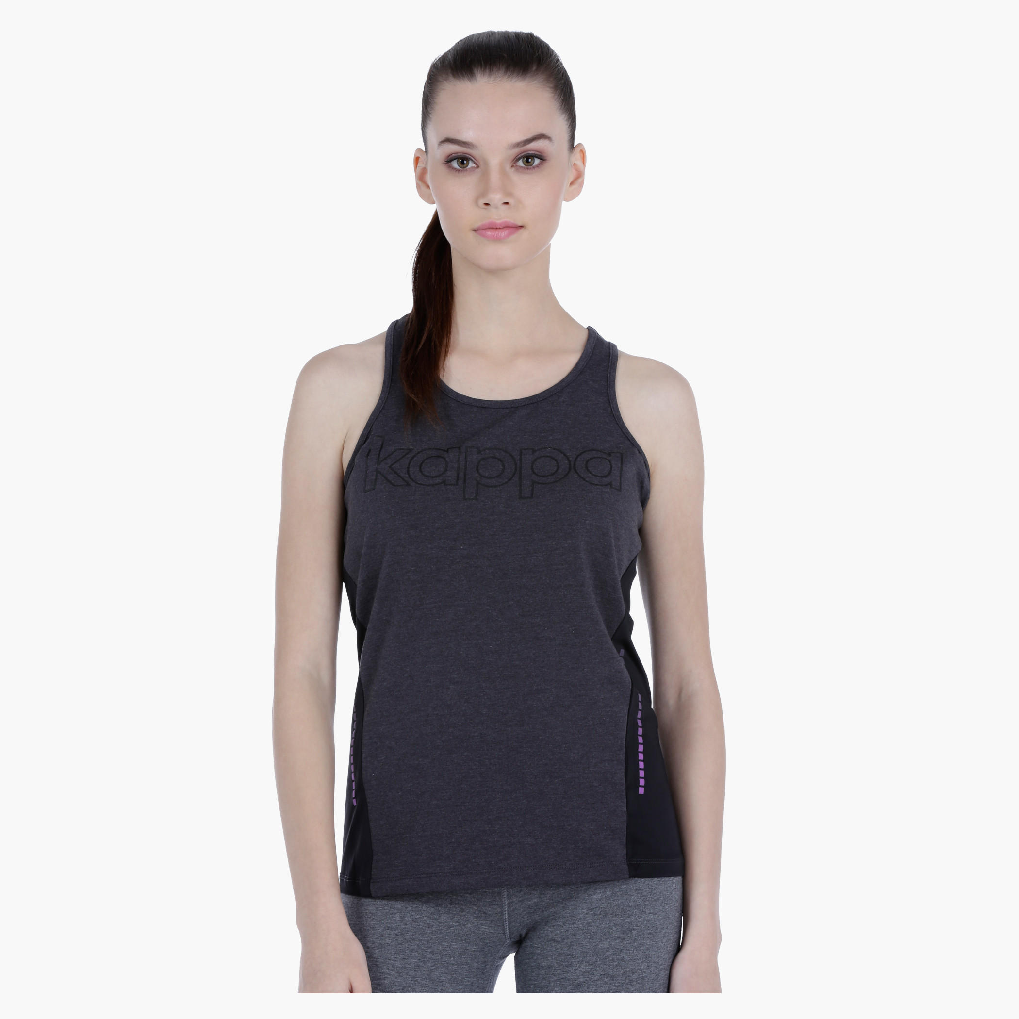 Kappa Printed Racerback Vest with Twisted Side Seam-women-clothing-sportswearandactivewear-tshirtsandvests-image-1