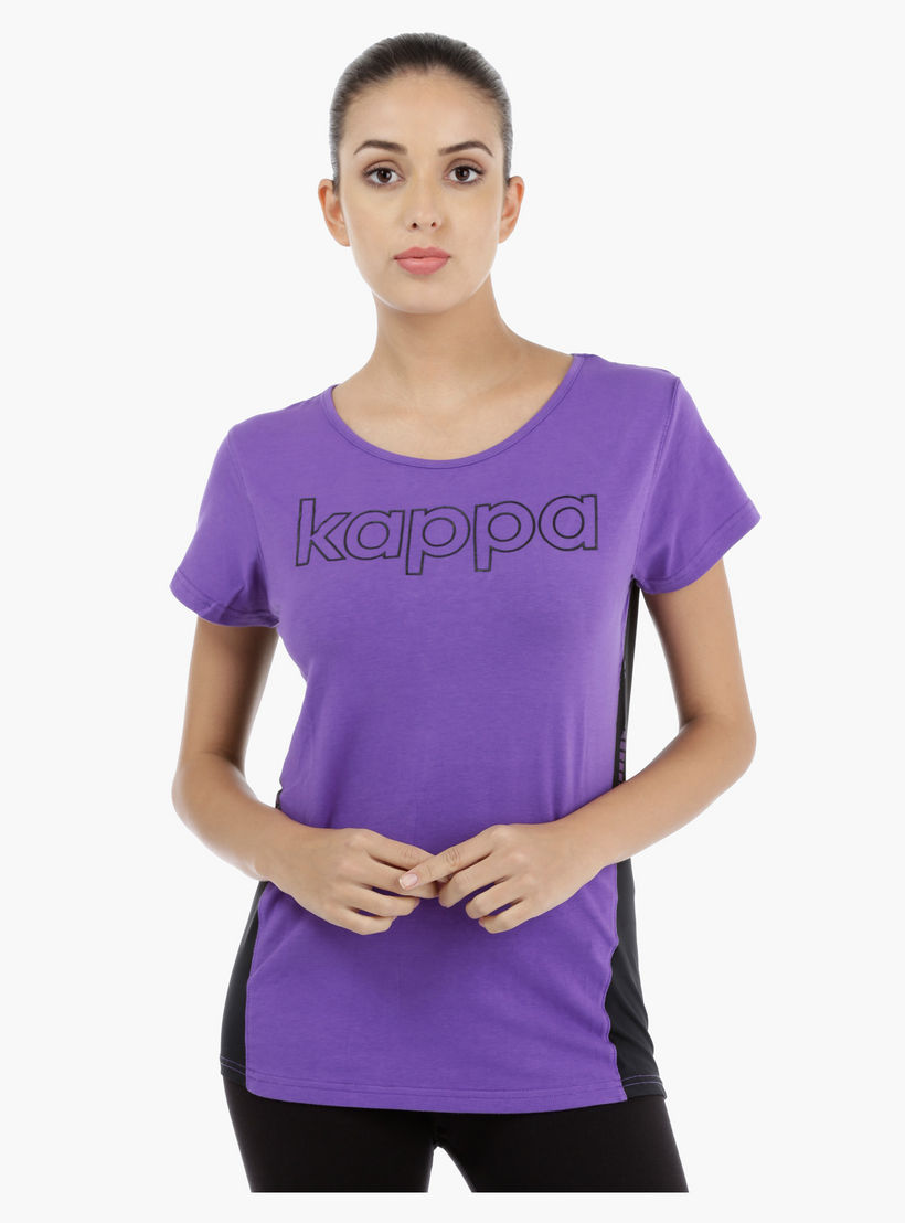 Kappa T-Shirt with Short Sleeves-women-clothing-sportswearandactivewear-tshirtsandvests-image-5