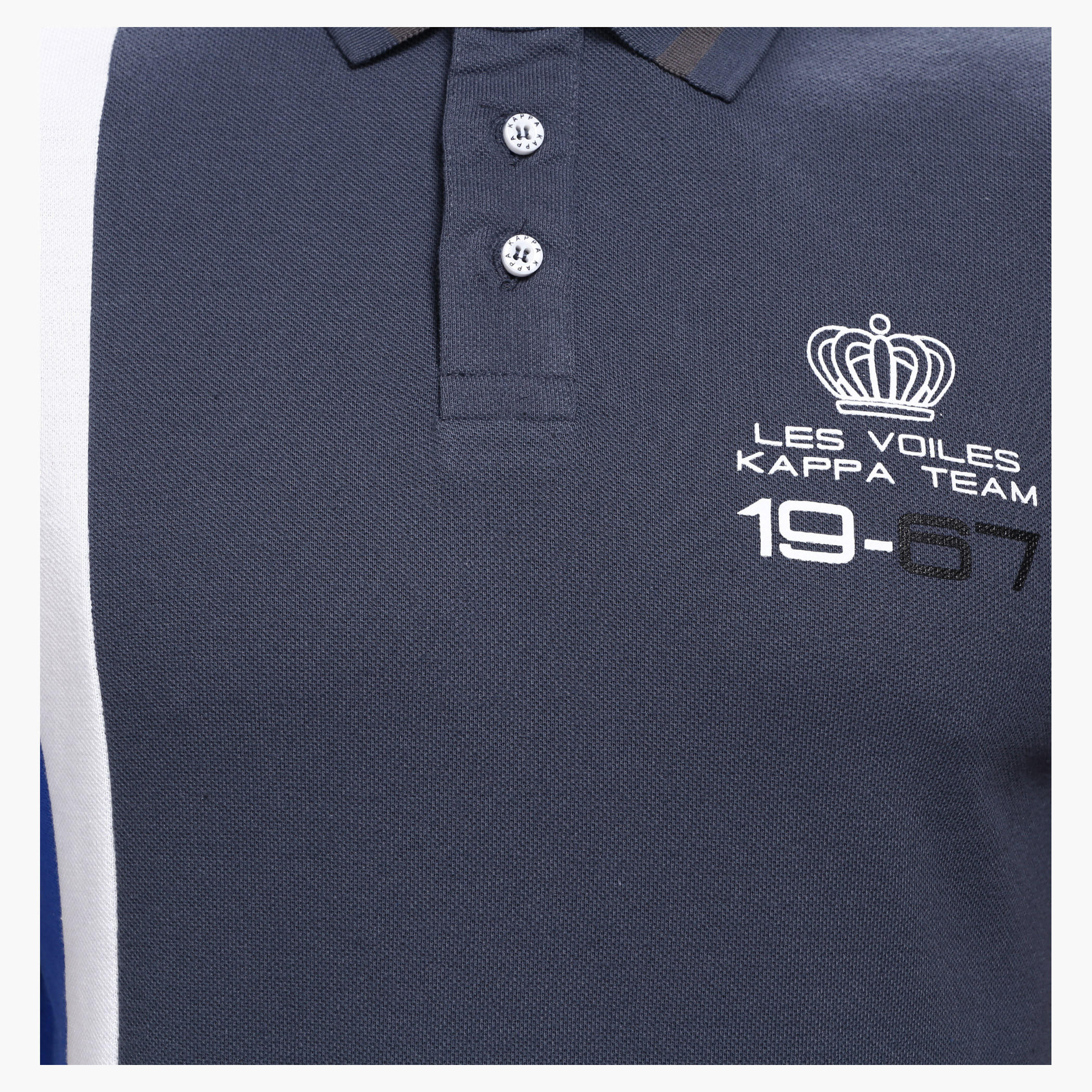 Kappa Printed Polo Neck T-Shirt with Short Sleeves-men-clothing-tshirtsandpolos-polos-image-4
