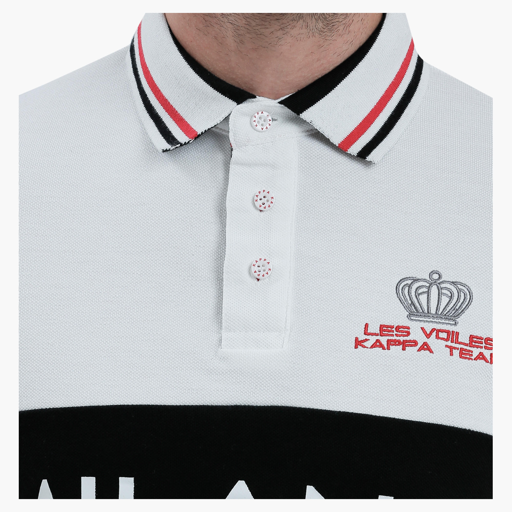 Kappa Printed Polo Neck T-Shirt with Short Sleeves-men-clothing-tshirtsandpolos-polos-image-4