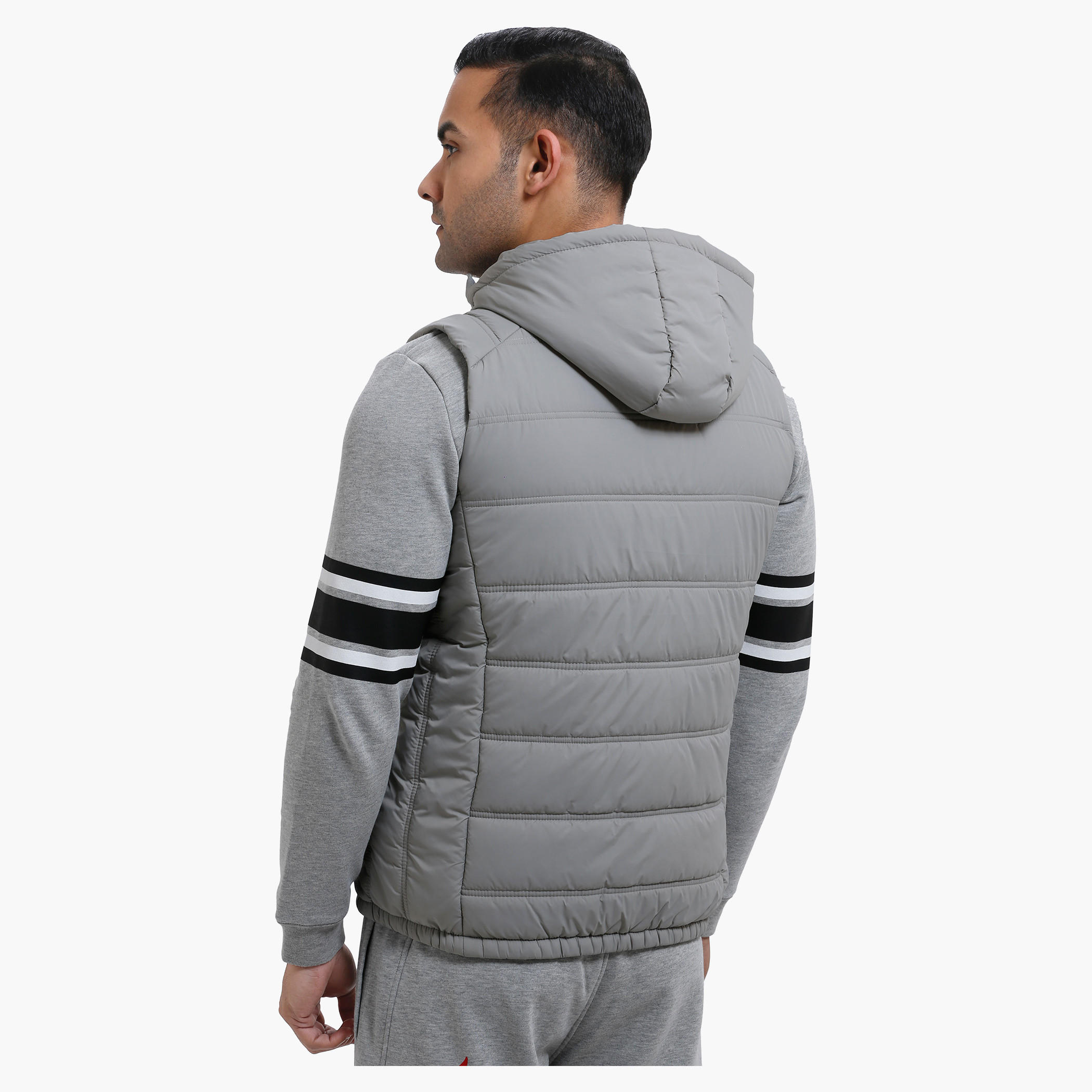 Kappa Quilted Sleeveless Jacket with Hood-men-clothing-jacketsandblazers-jackets-image-2