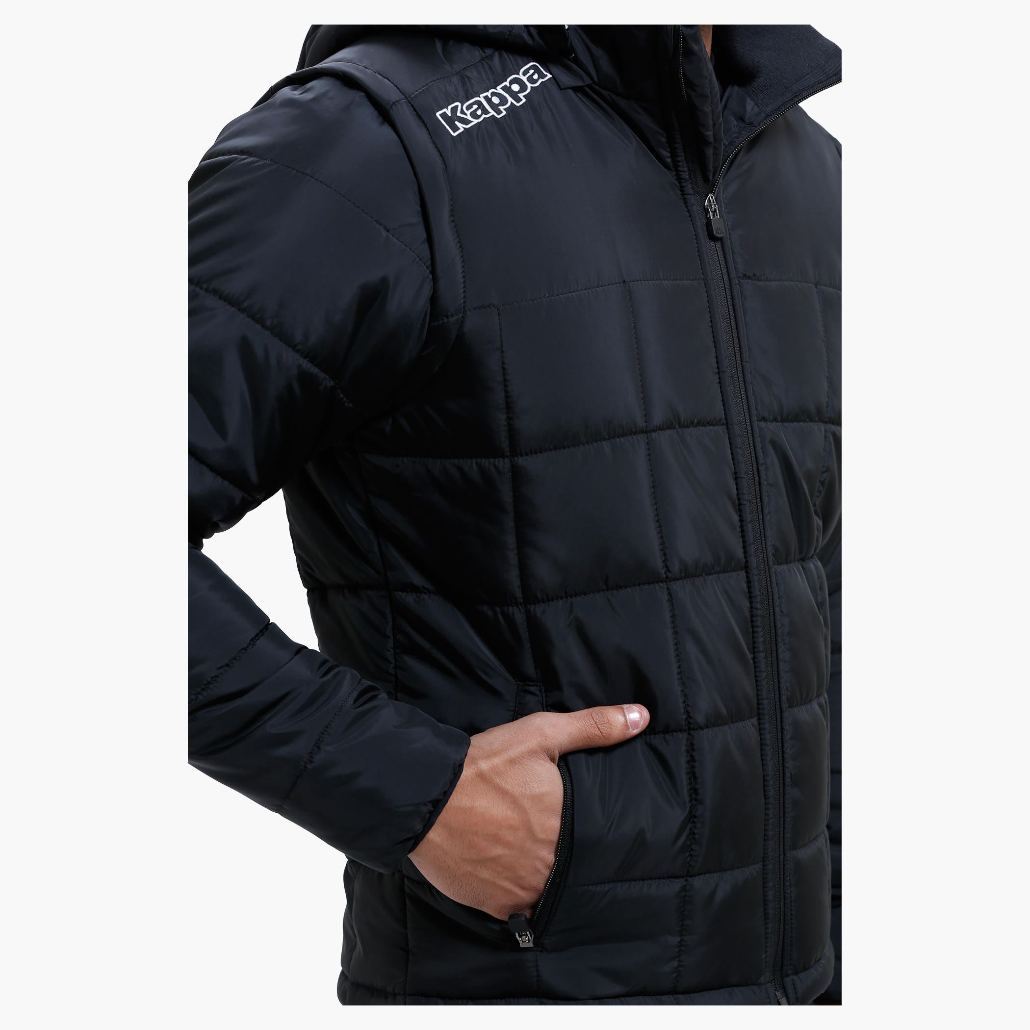 Kappa Quilted Long Sleeves Jacket with Hood-men-clothing-jacketsandblazers-jackets-image-2