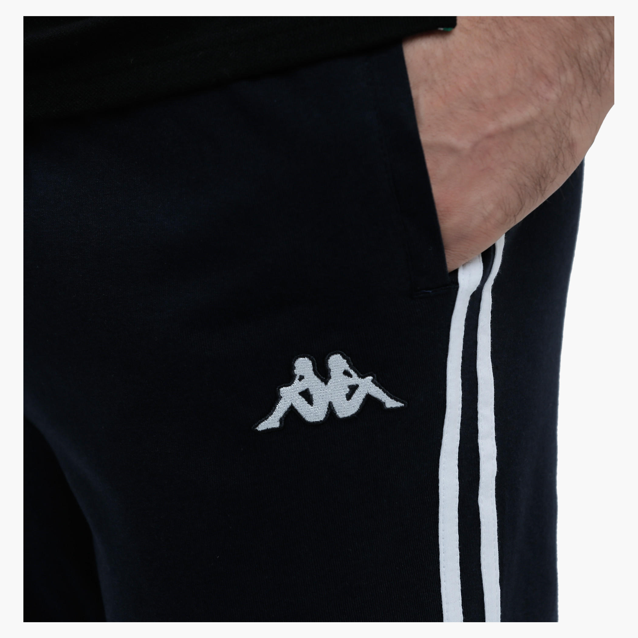 Kappa Full Length Pants with Elasticised Cuffs in Slim Fit-men-clothing-sportswearandactivewear-bottoms-image-14