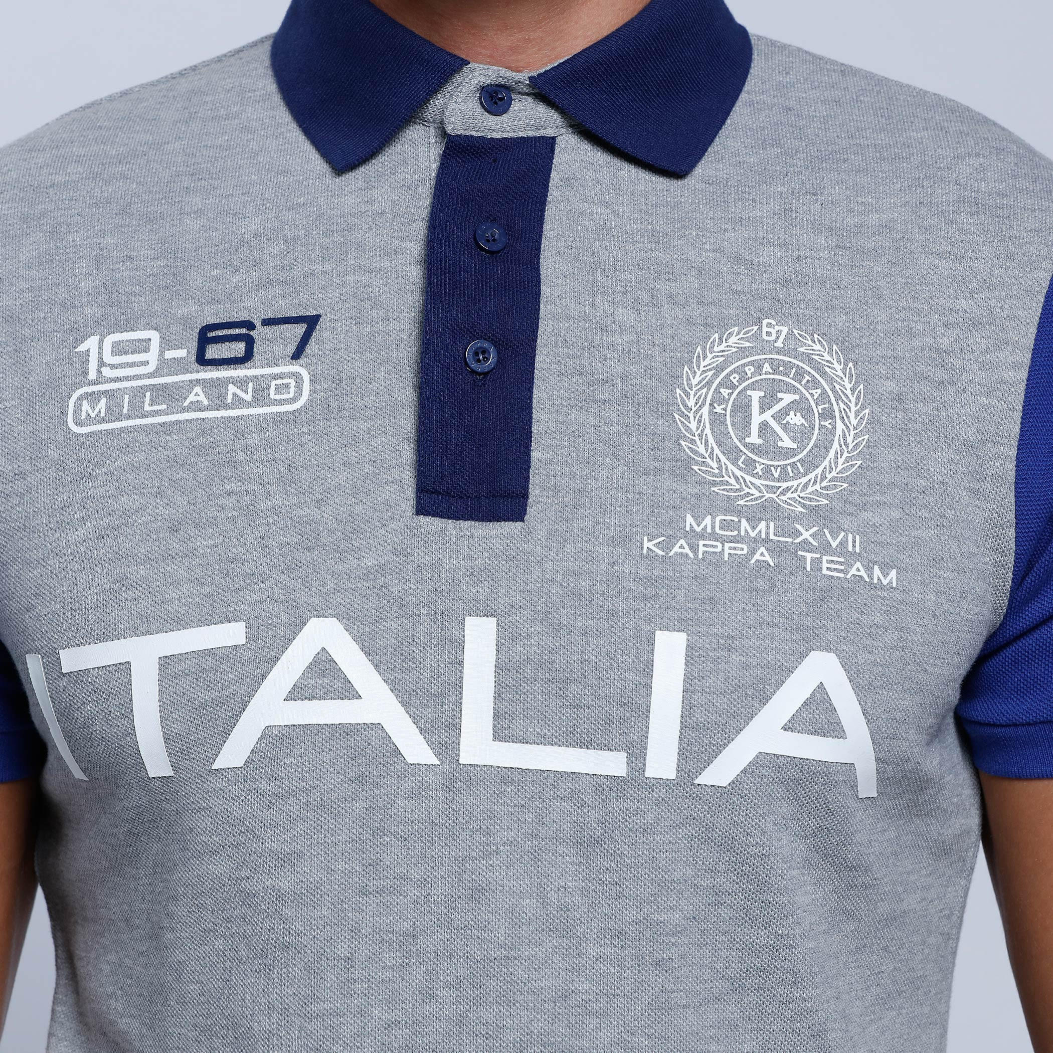 Kappa Printed Polo Neck T-Shirt with Short Sleeves-men-clothing-tshirtsandpolos-polos-image-4