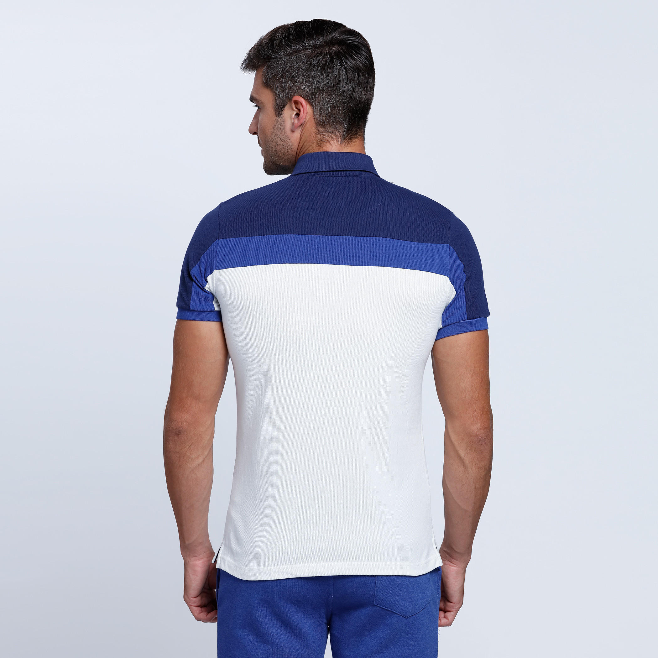 Kappa Printed Polo Neck T-Shirt with Short Sleeves-men-clothing-tshirtsandpolos-polos-image-4