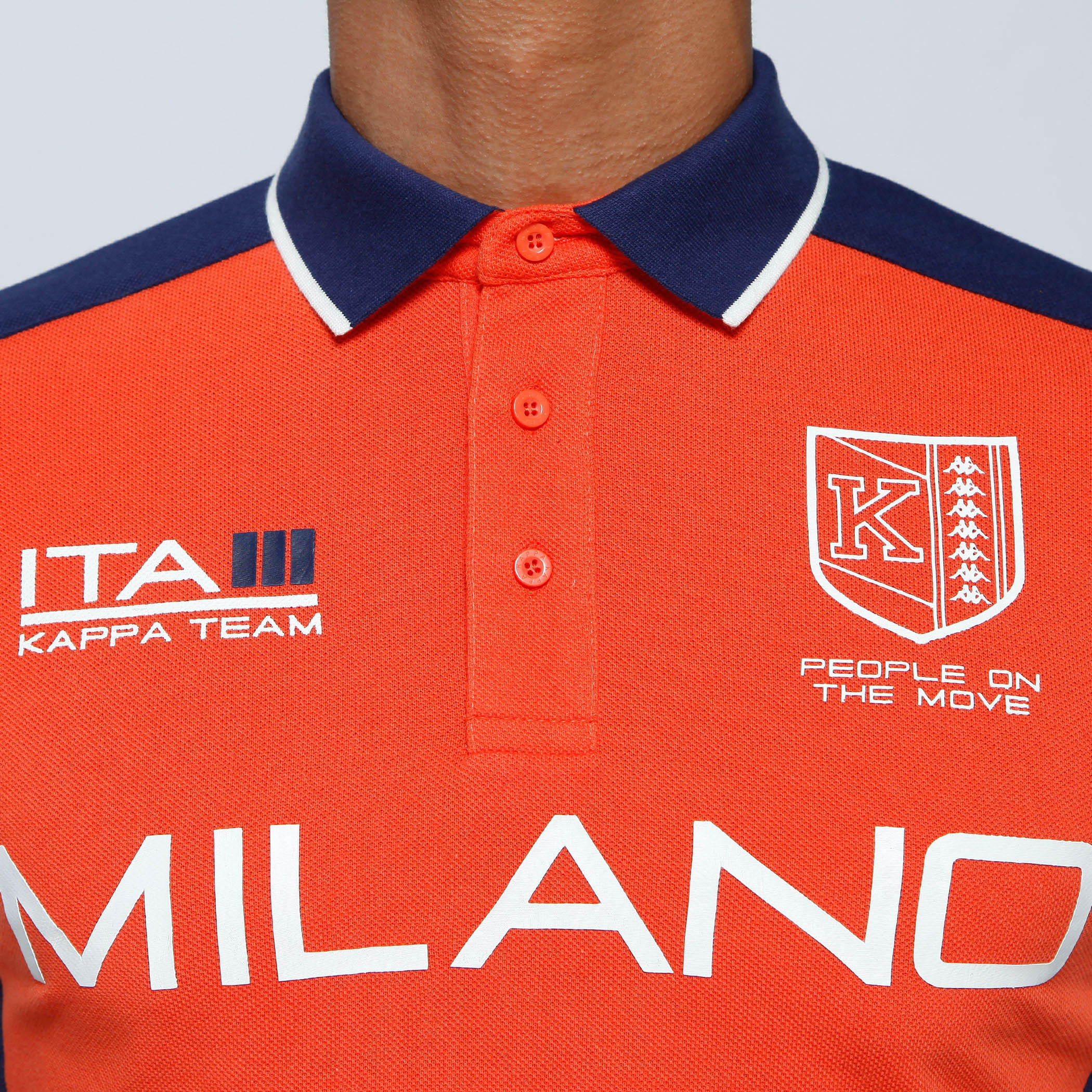 Kappa Printed T-Shirt with Polo Neck and Short Sleeves-men-clothing-tshirtsandpolos-polos-image-4