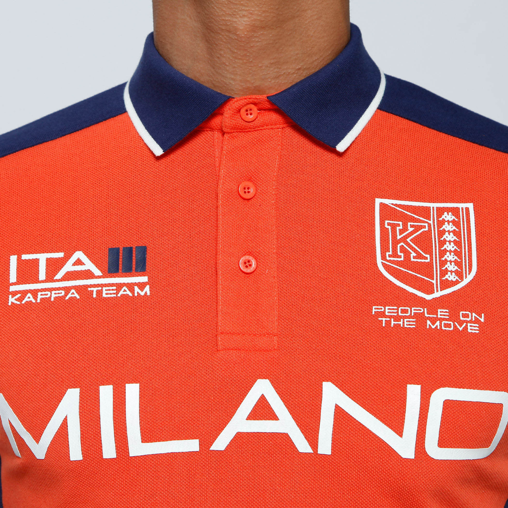 Kappa Printed T-Shirt with Polo Neck and Short Sleeves-men-clothing-tshirtsandpolos-polos-image-4