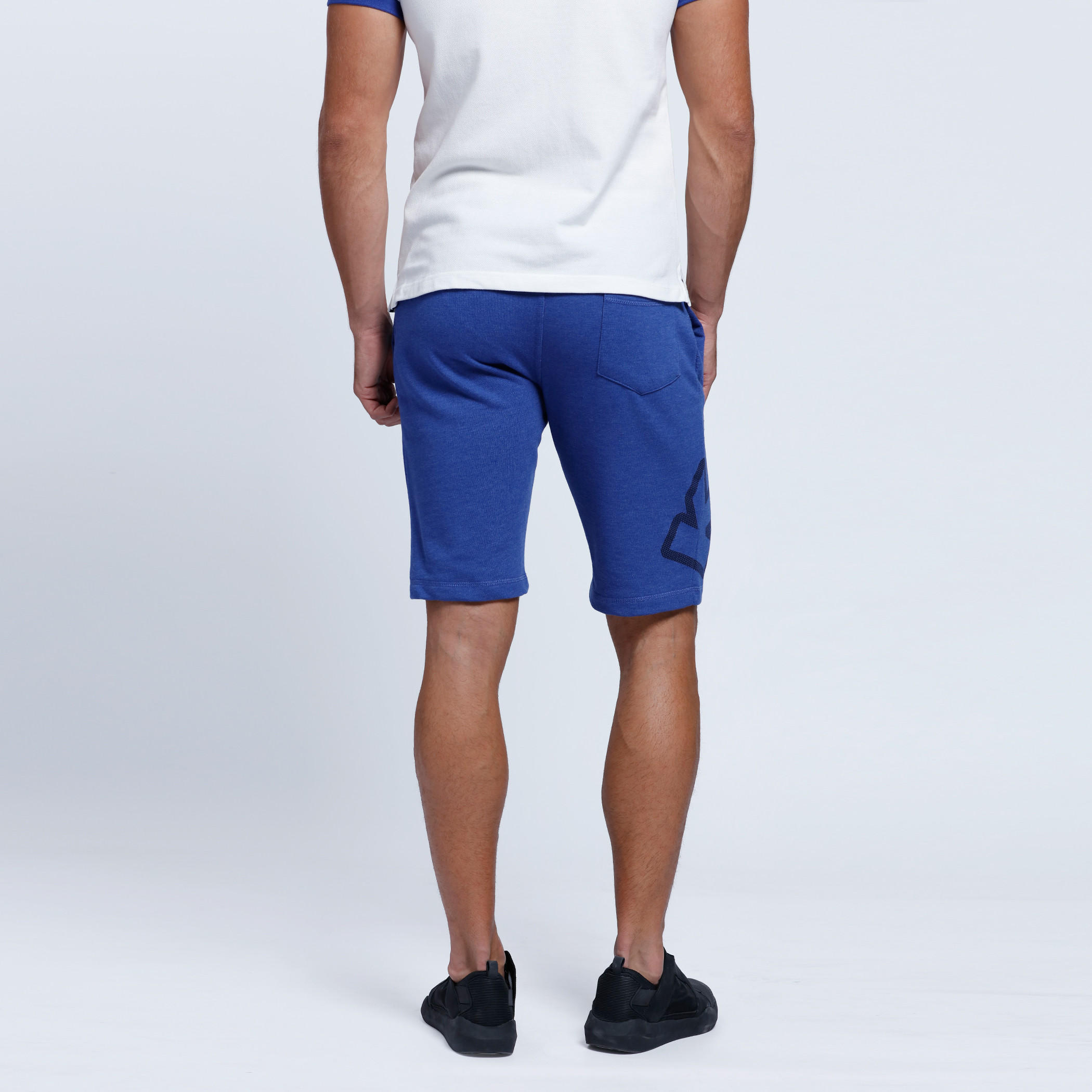 Shorts With Kappa Print Branding At Side-men-clothing-bottoms-shorts-image-12
