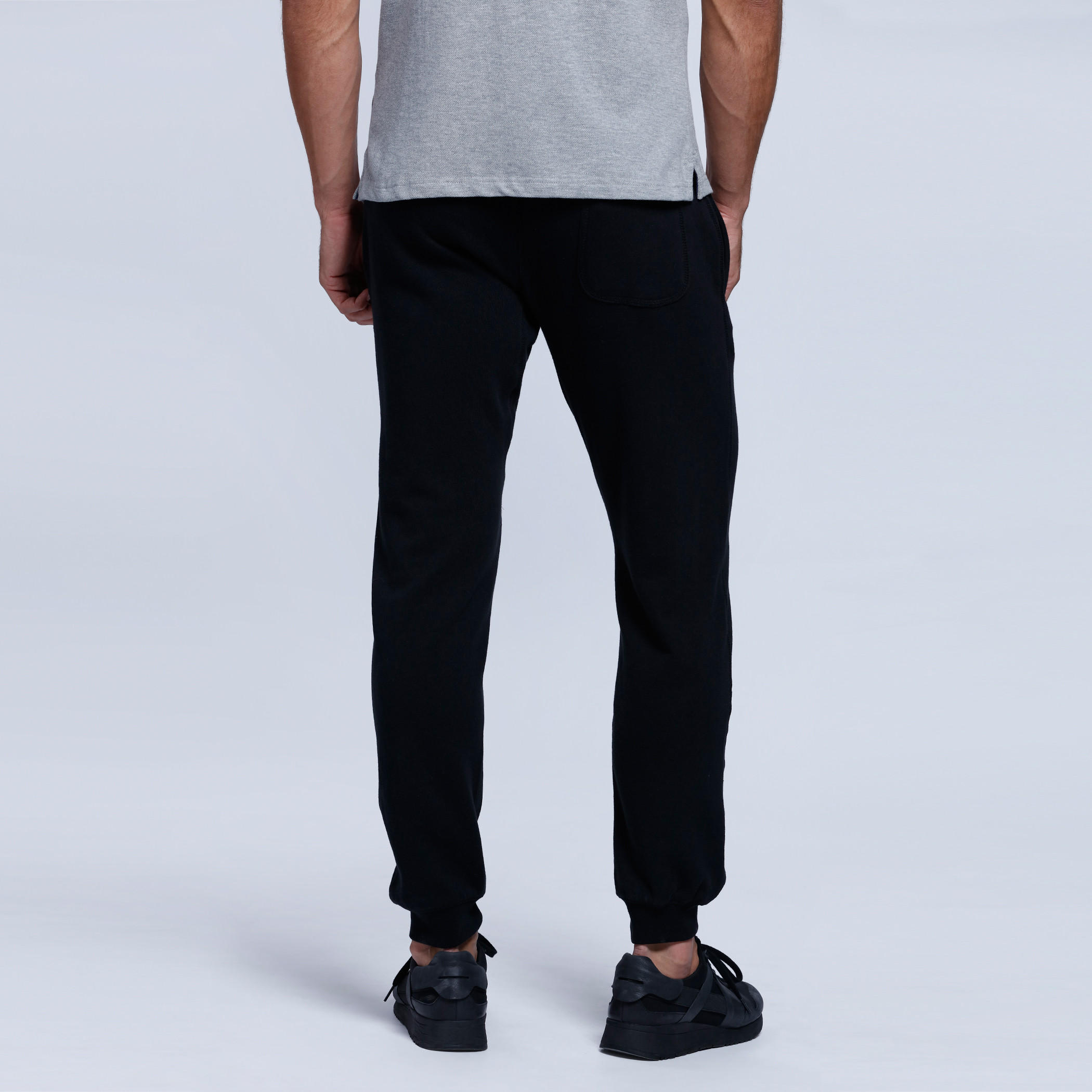 Kappa Printed Full Length Jog Pants with Snug Fitted Cuffs-men-clothing-sportswearandactivewear-bottoms-image-2