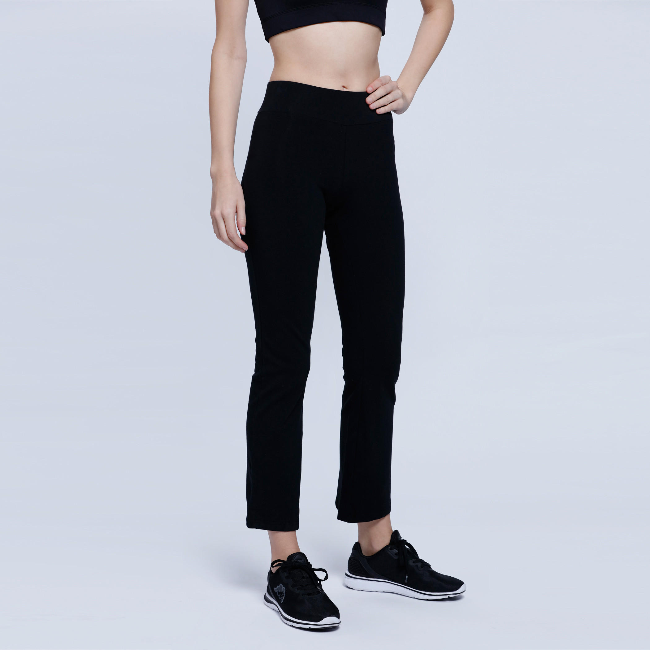 Kappa Full Length Pants with Elasticised Waistband-women-clothing-bottoms-trousers-image-3