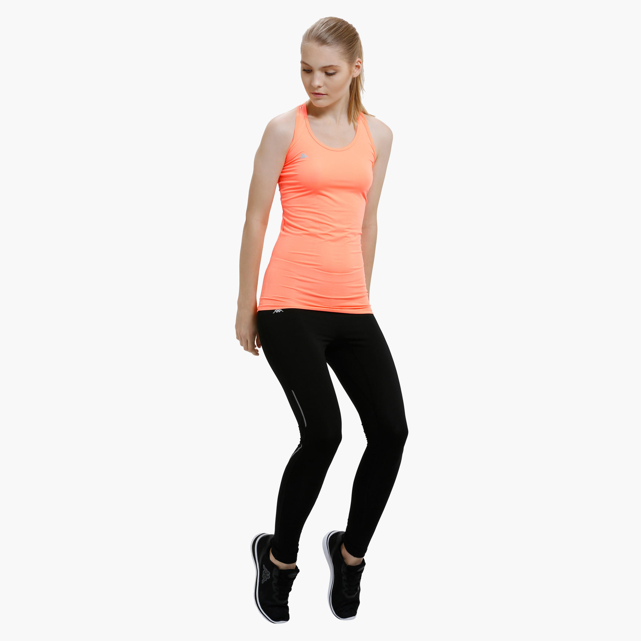 Kappa Sleeveless T-Shirt with Round Neck and Racerback-women-clothing-sportswearandactivewear-tshirtsandvests-image-5