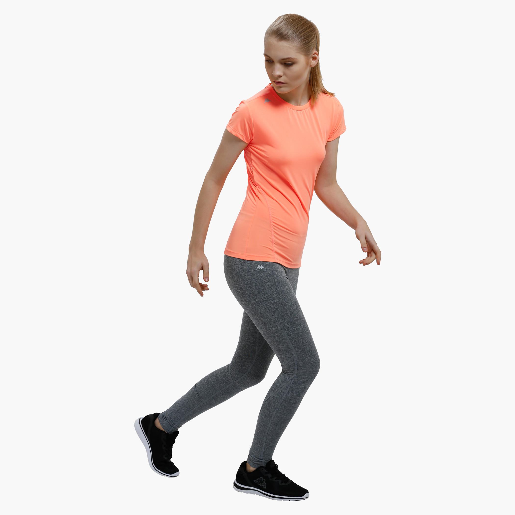 Kappa Round Neck T-Shirt and Short Sleeves-women-clothing-sportswearandactivewear-tshirtsandvests-image-5