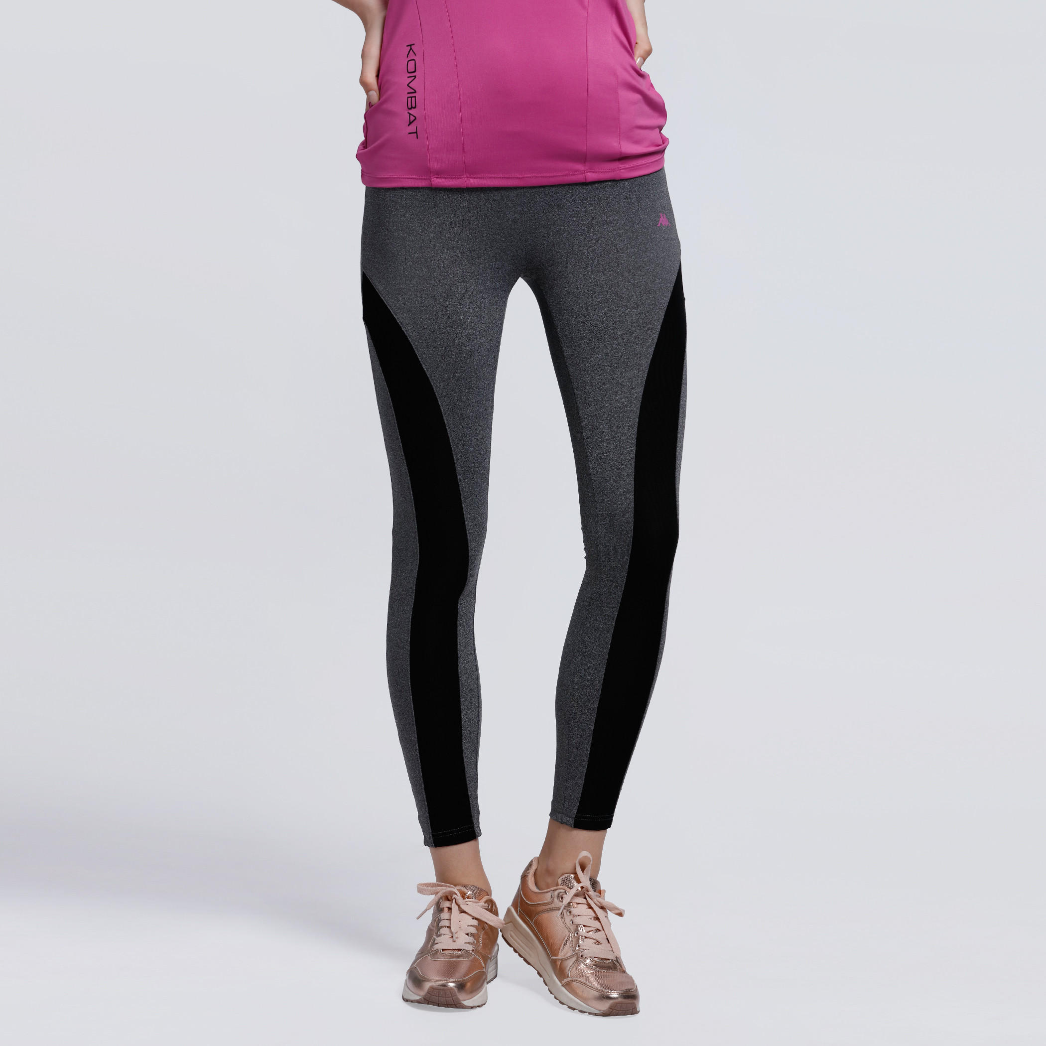 Kappa Full Length Leggings with Elasticised Waistband-women-clothing-sportswearandactivewear-bottoms-image-1