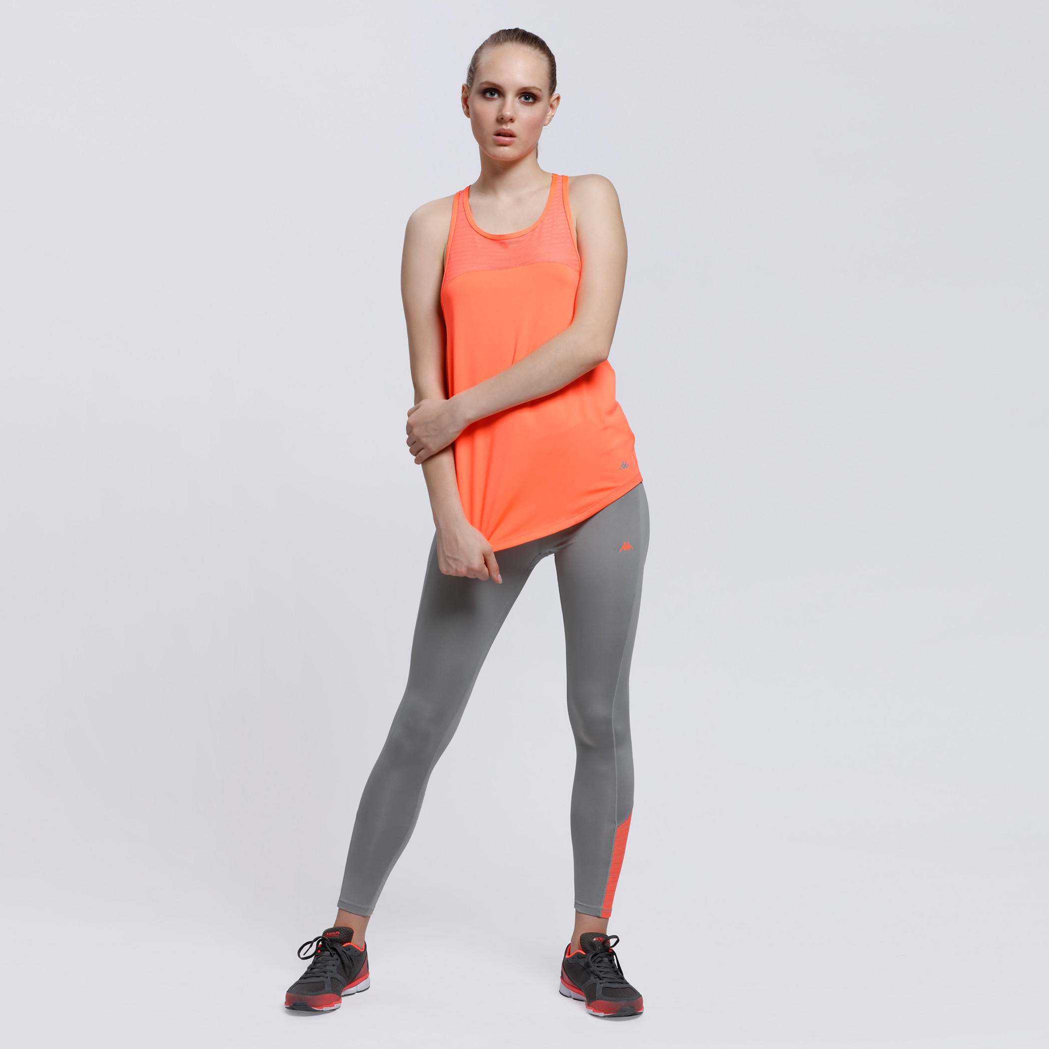 Kappa Full Length Leggings with Elasticised Waistband -women-clothing-sportswearandactivewear-bottoms-image-5