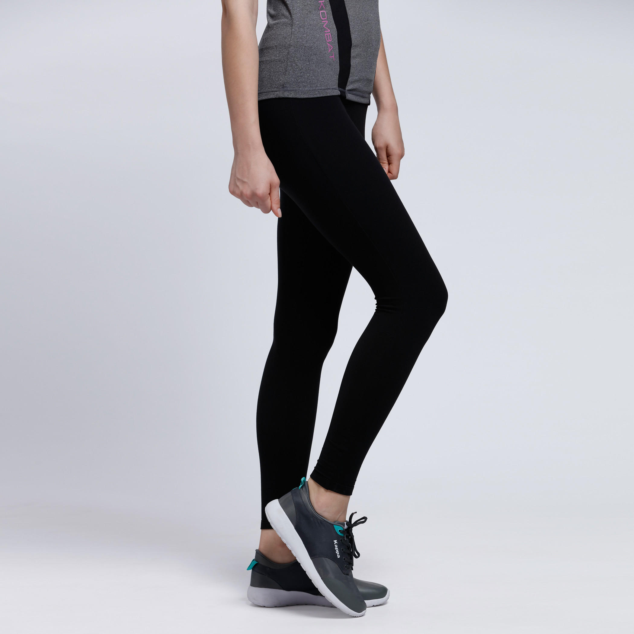Kappa Full Length Leggings with Elasticised Waistband-women-clothing-sportswearandactivewear-bottoms-image-8