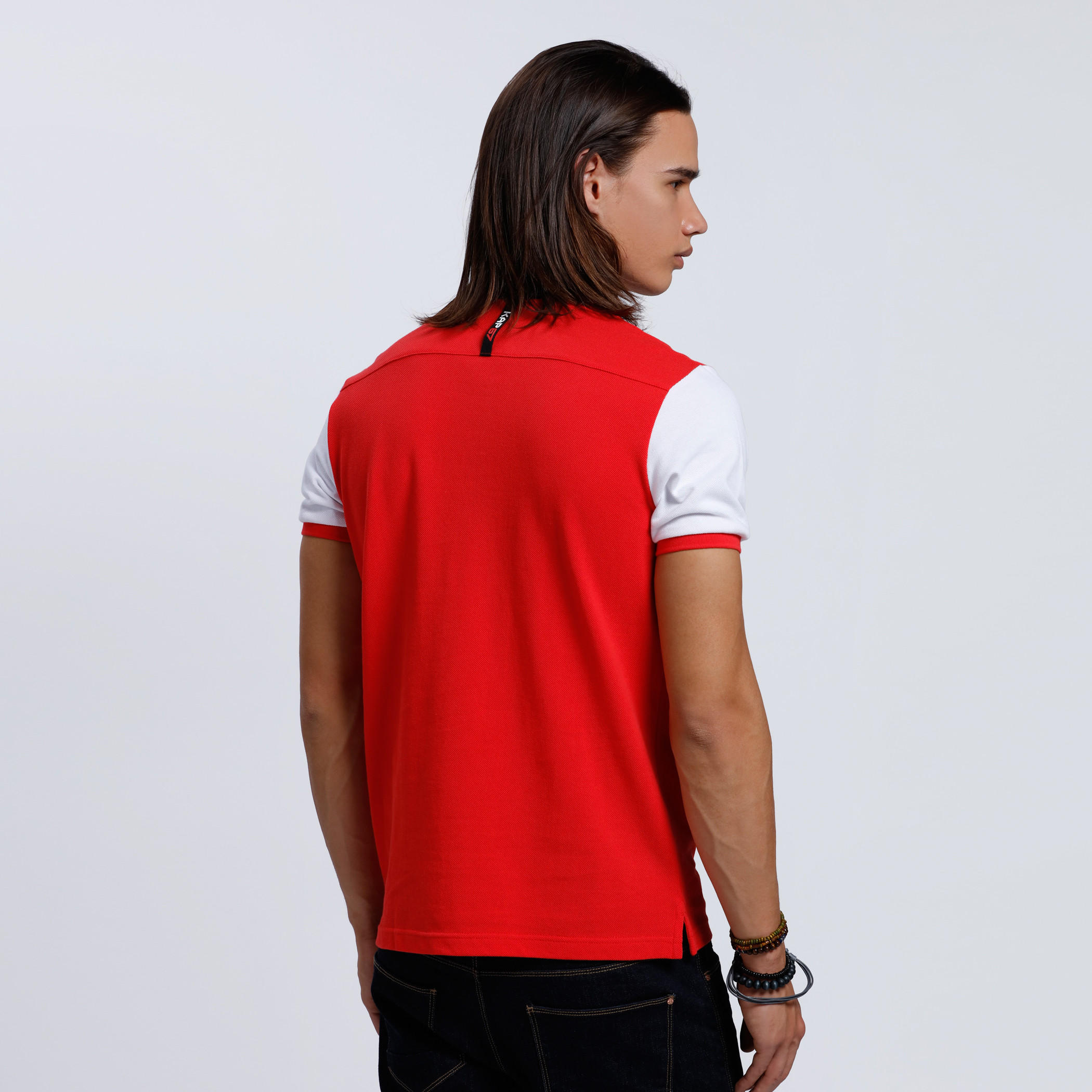 Kappa Printed T-Shirt with Polo Neck and Short Sleeves-men-clothing-sportswearandactivewear-tshirtsandpolos-image-2
