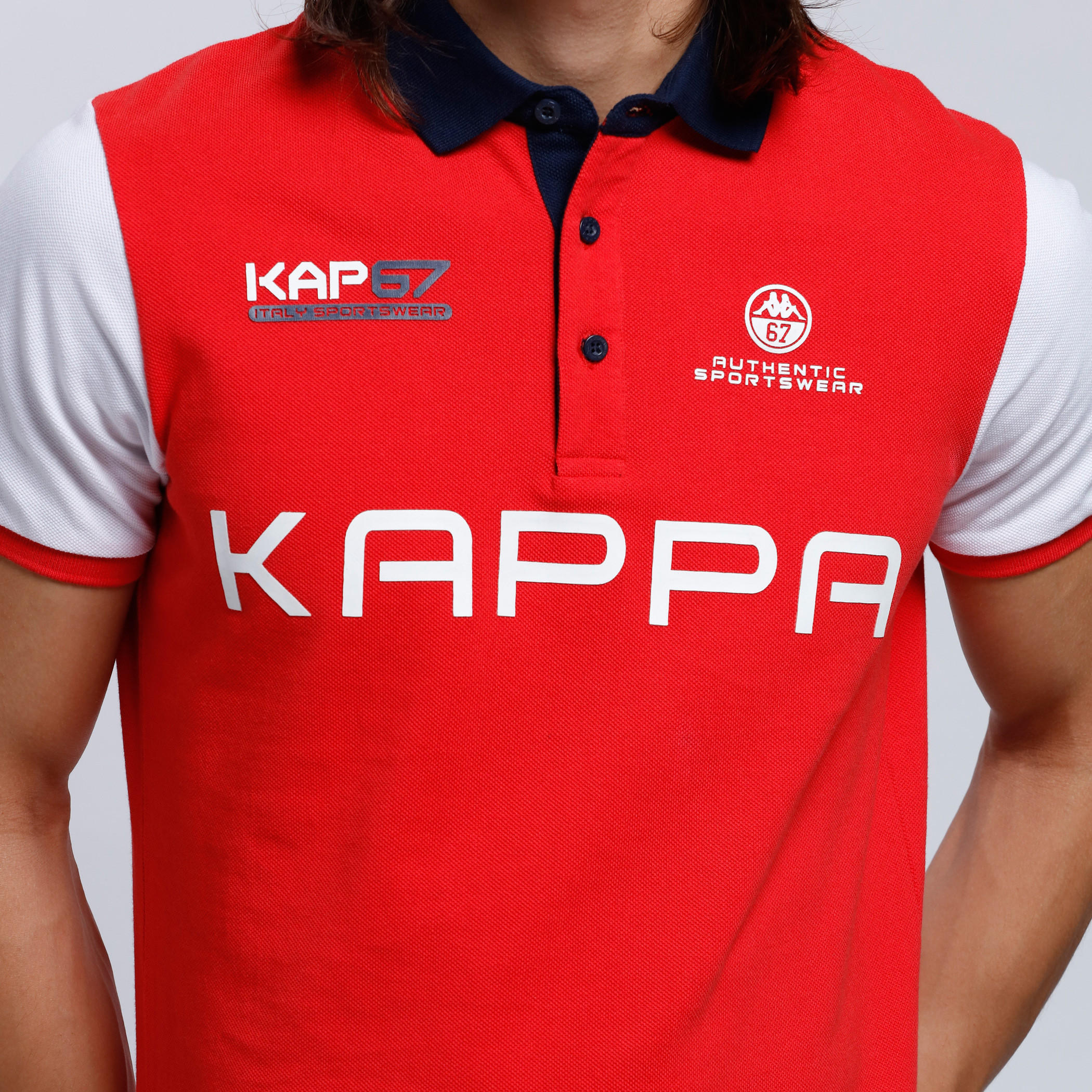 Kappa Printed T-Shirt with Polo Neck and Short Sleeves-men-clothing-sportswearandactivewear-tshirtsandpolos-image-4