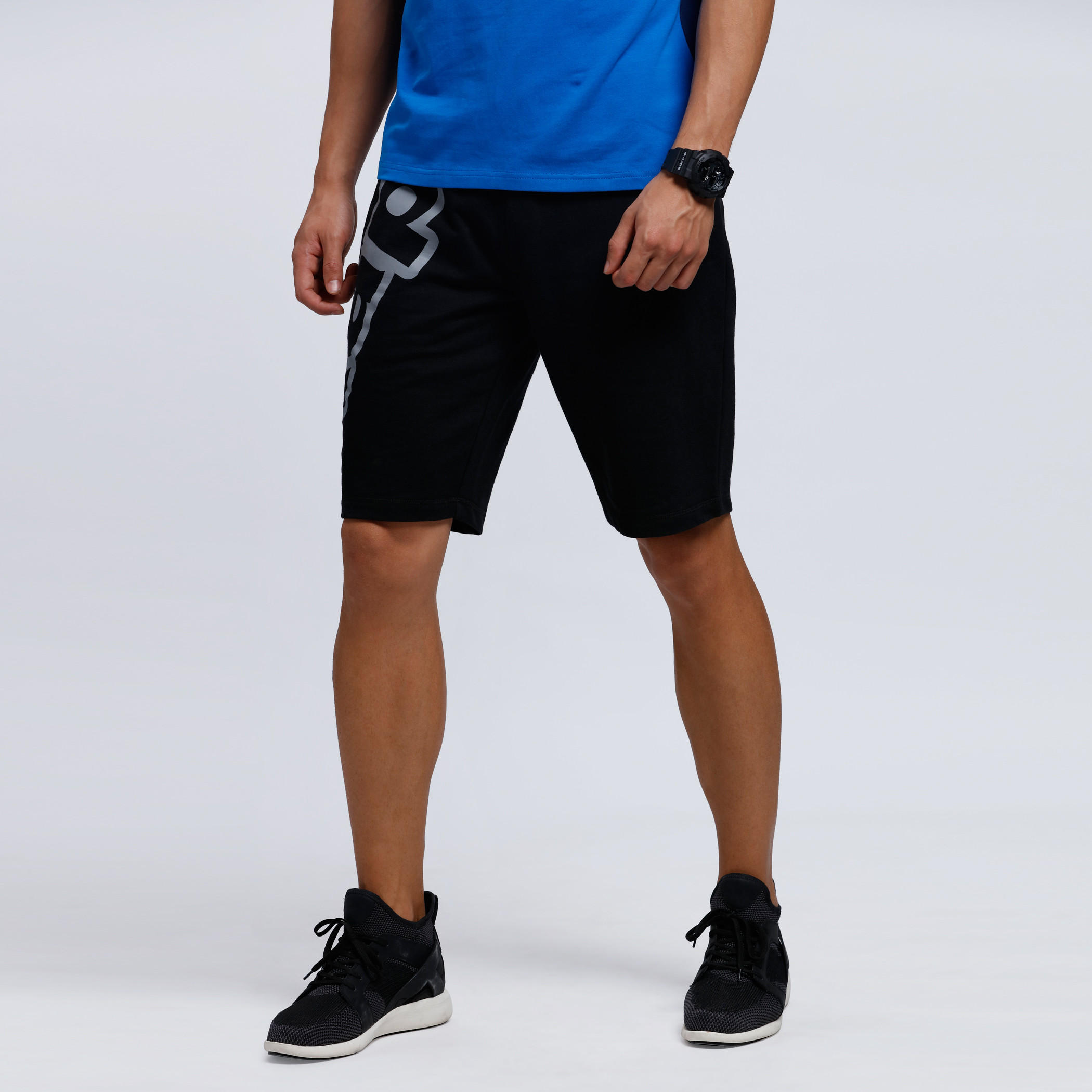 Kappa Printed Shorts with Elasticised Waistband-men-clothing-sportswearandactivewear-bottoms-image-5